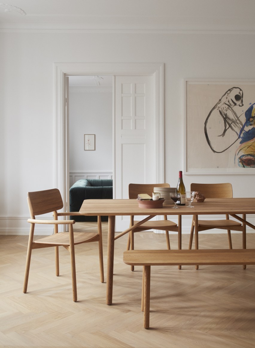 Hven Table L 260 x P 94 x H 73 cm Skagerak by Fritz Hansen