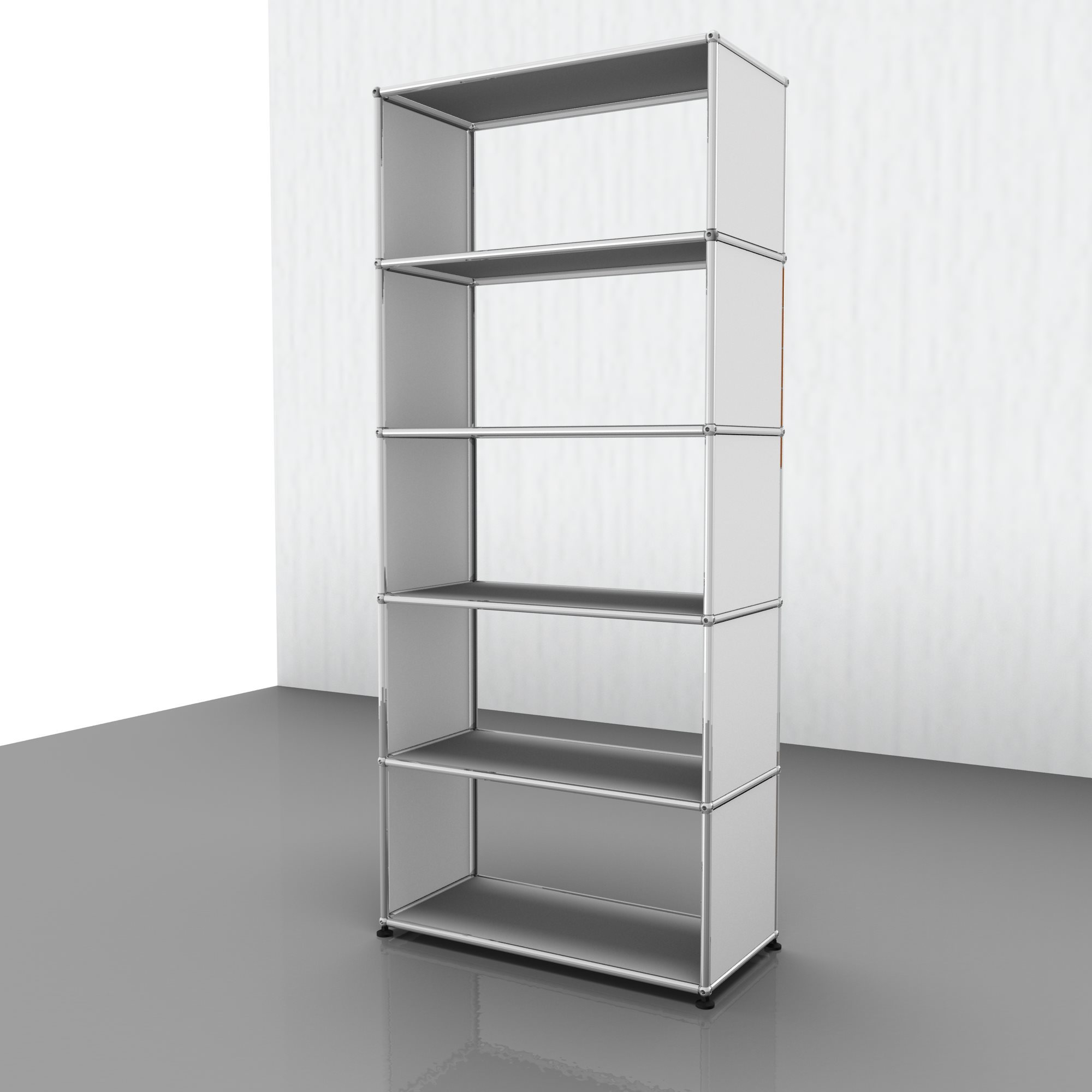 USM Haller Bücherregal reinweiß