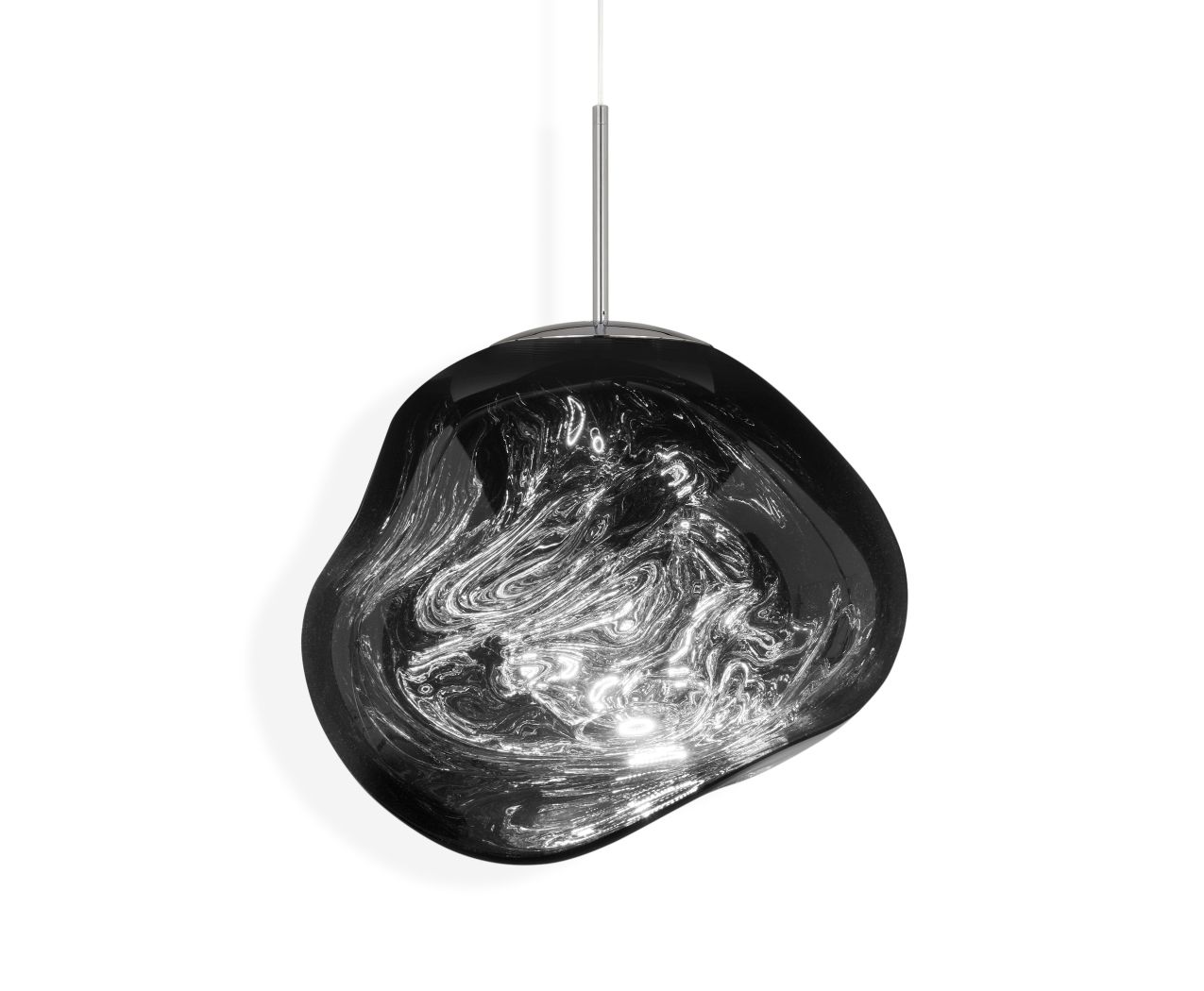 Melt LED Lampe à suspendre Chrome Tom Dixon