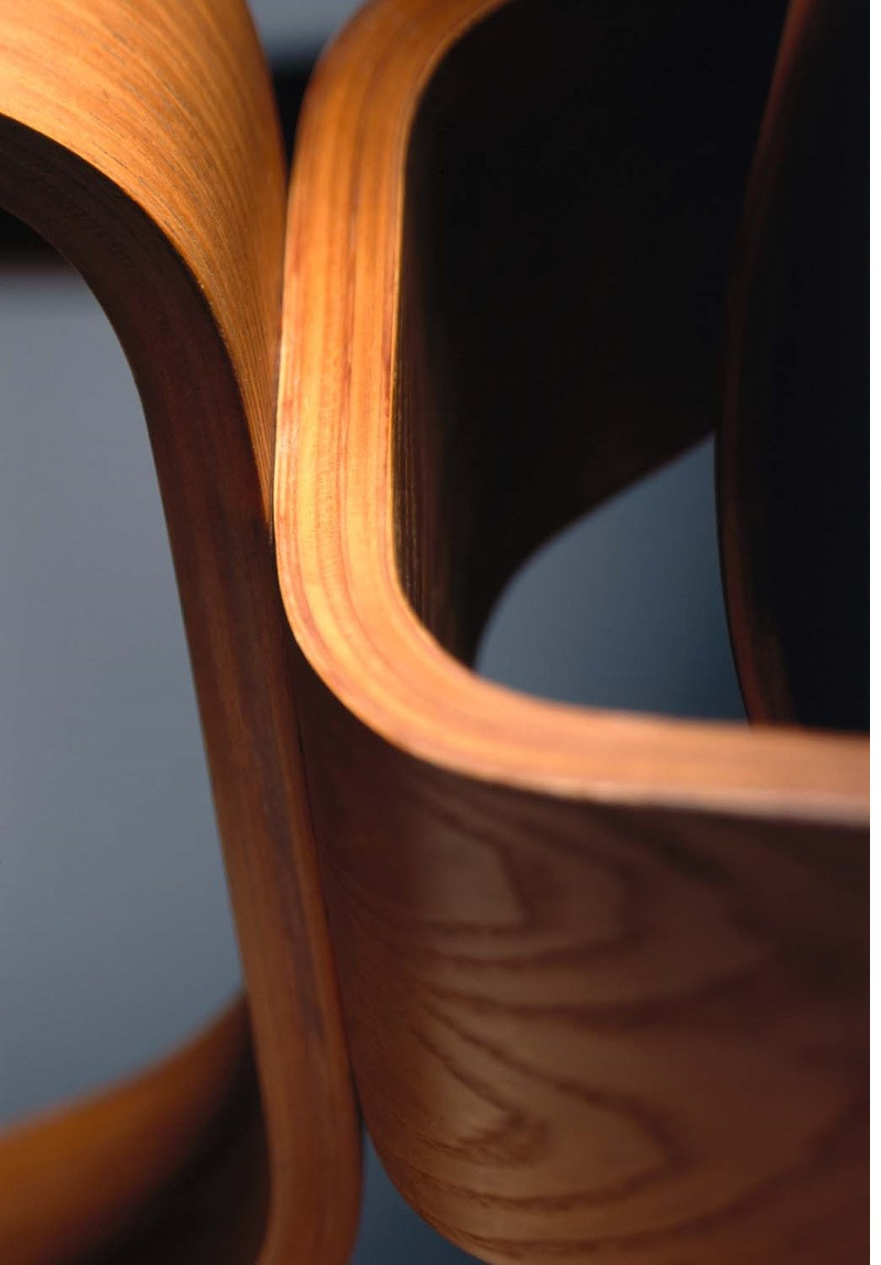 Plywood Group DCW Chaise en bois Vitra