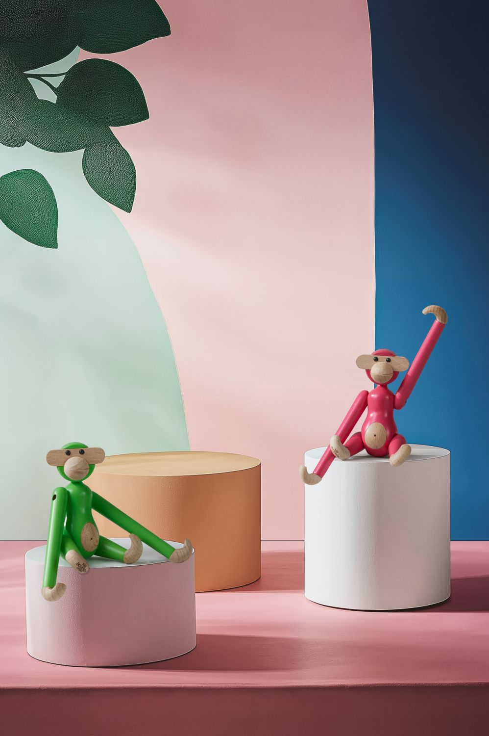 Singe mini coloré Kay Bojesen