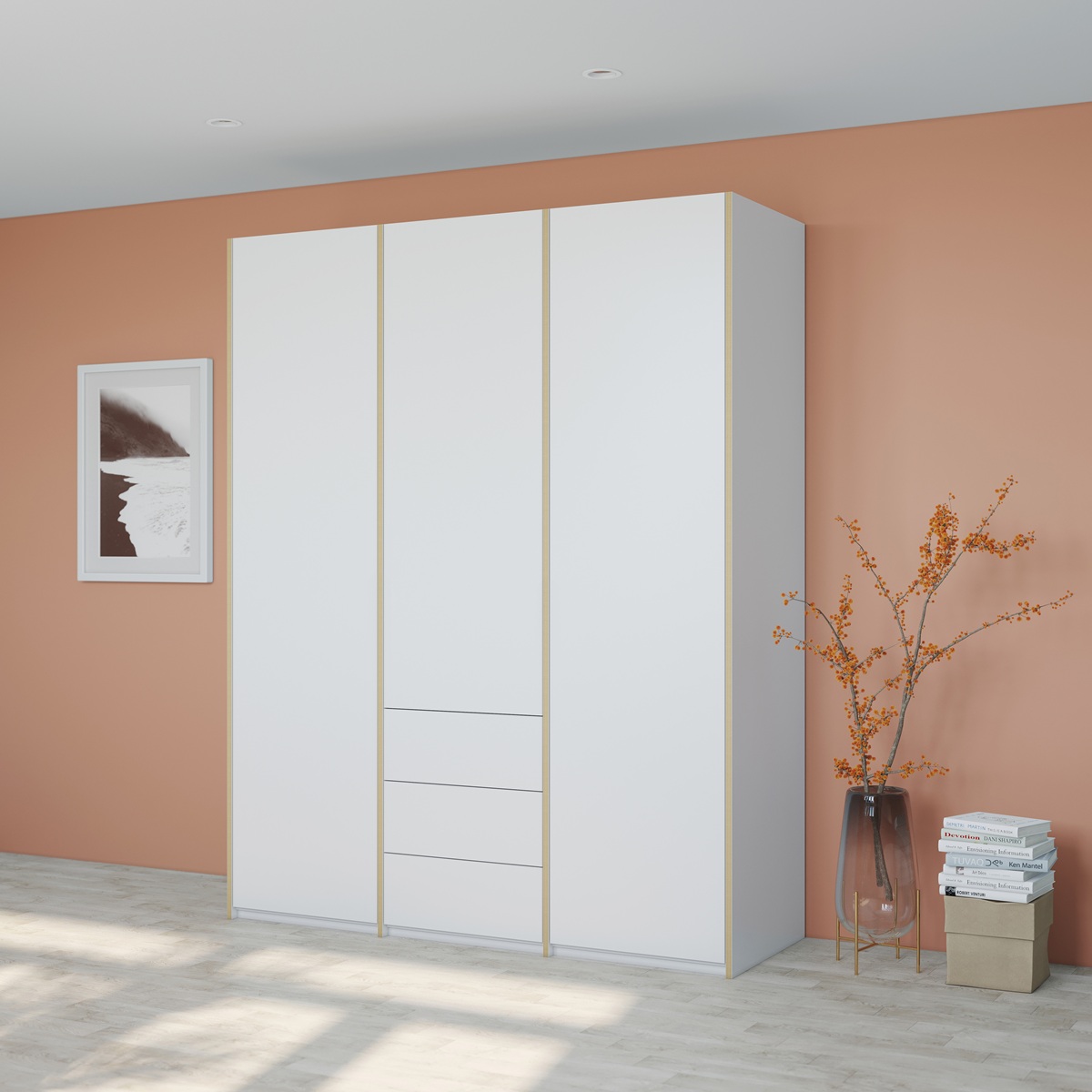 MODULAR PLUS Armoire combinée avec 3 tiroirs Müller Möbelwerkstätten