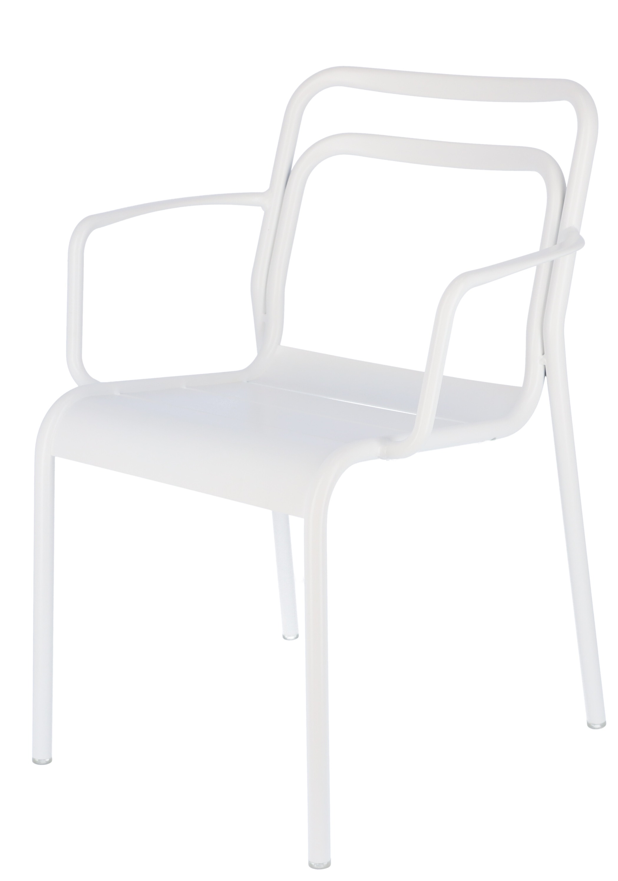 Live fauteuil empilable Outdoor Jan Kurtz Blanc