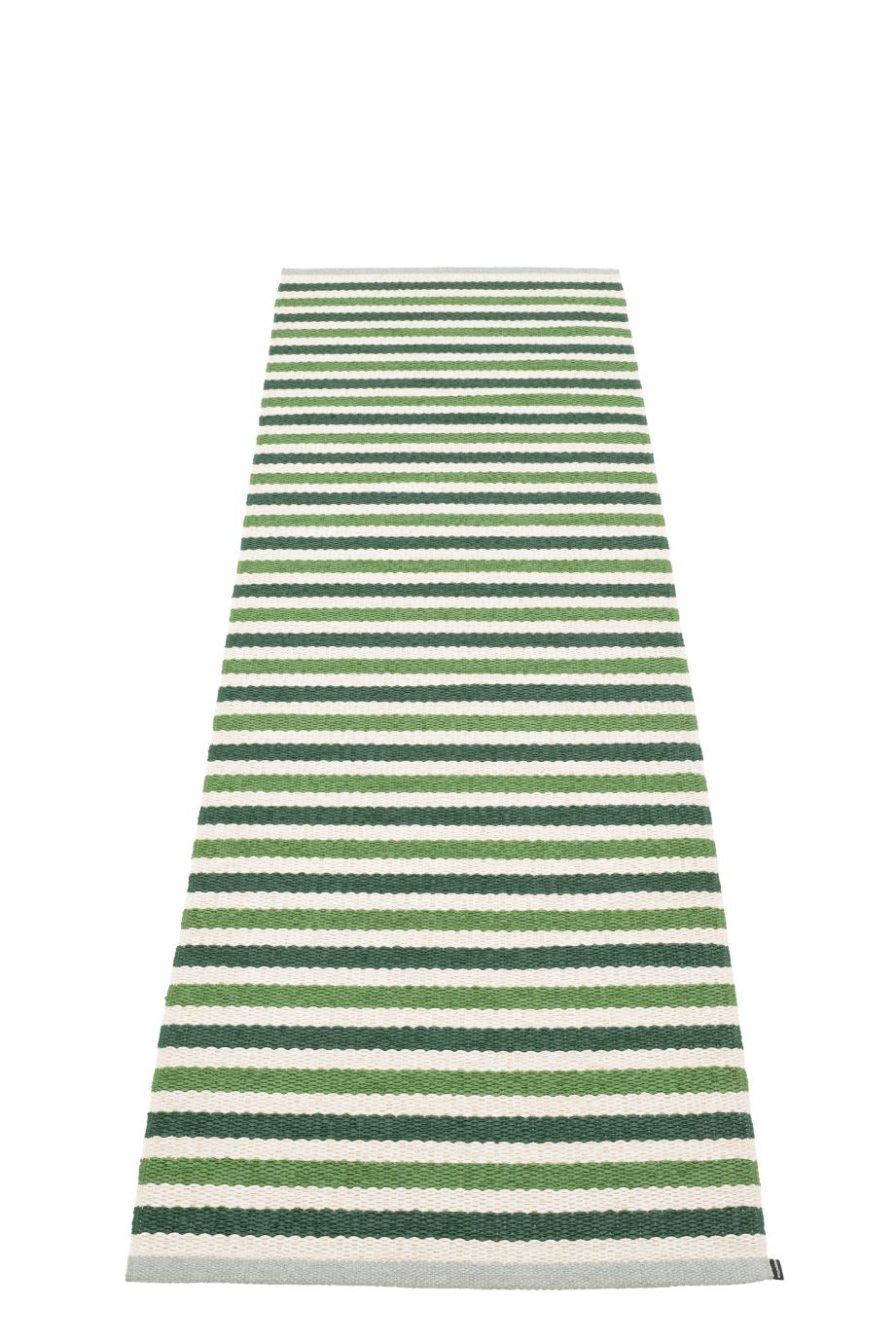 Teo Tapis 70x240cm Vert foncé Pappelina