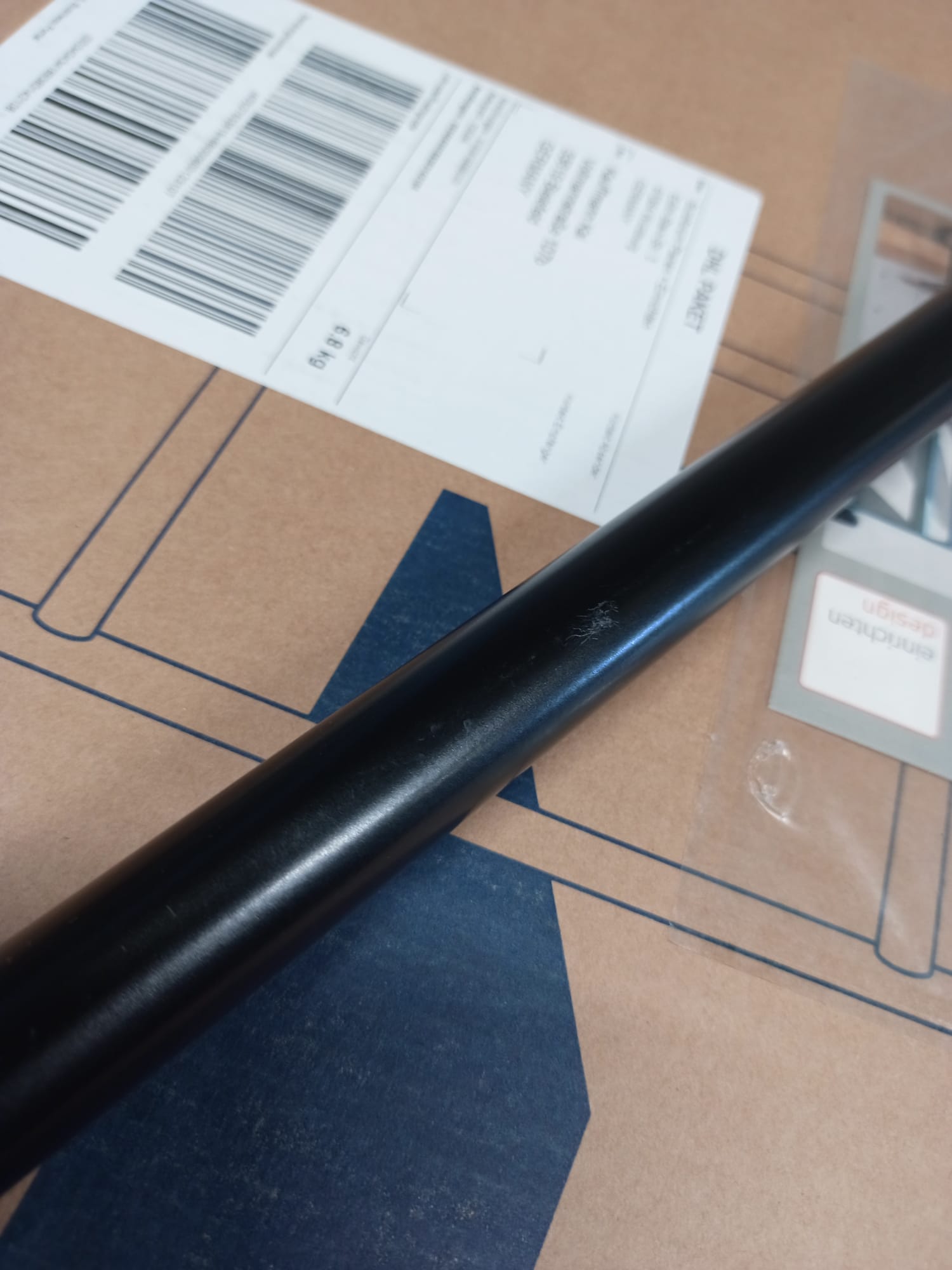 Cadre de table Eiermann 3, couleur NOIR, 58 x 29 cm, Richard Lampert OBJECTS IMPARFAITS