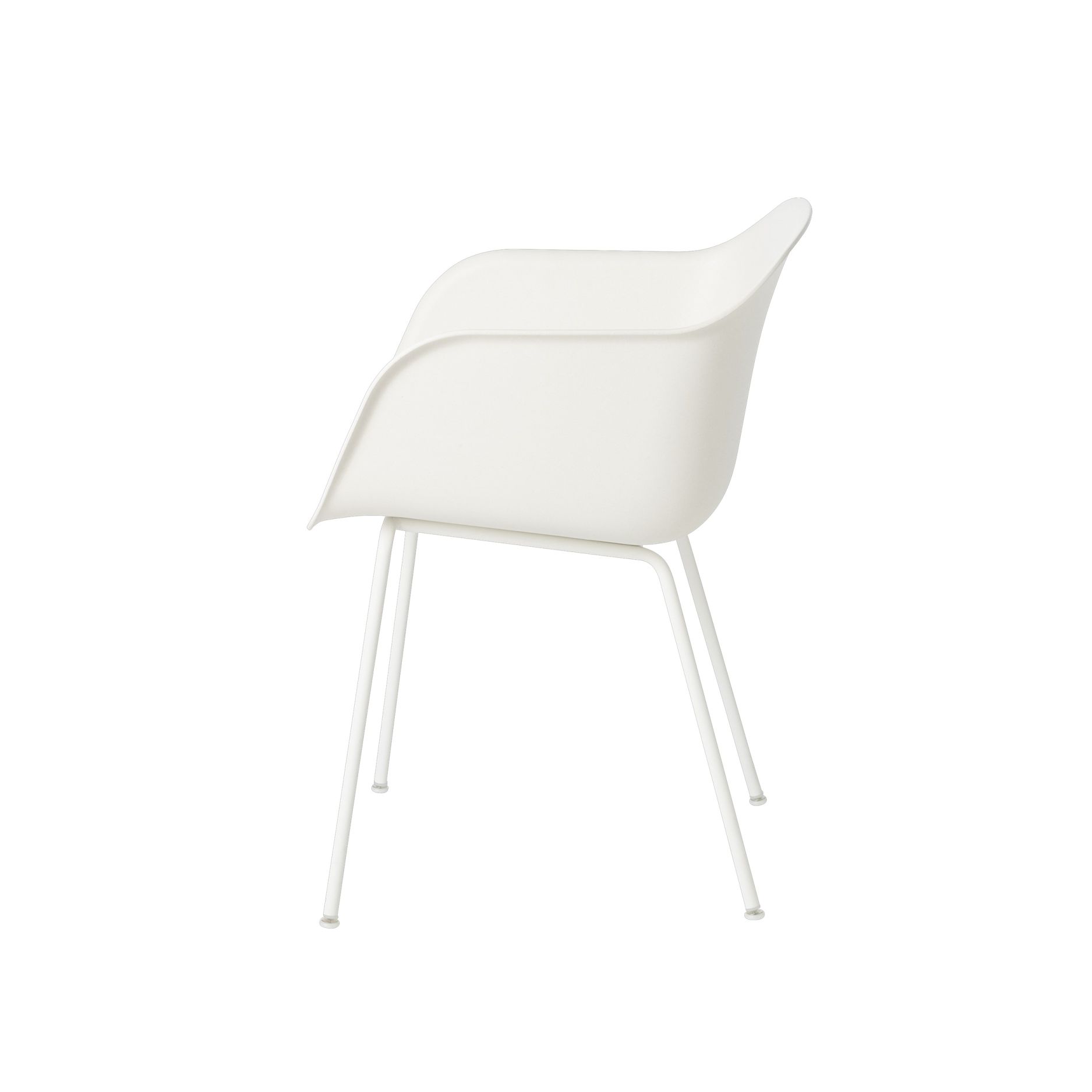 Fiber Armchair Tube Base Chaise Muuto