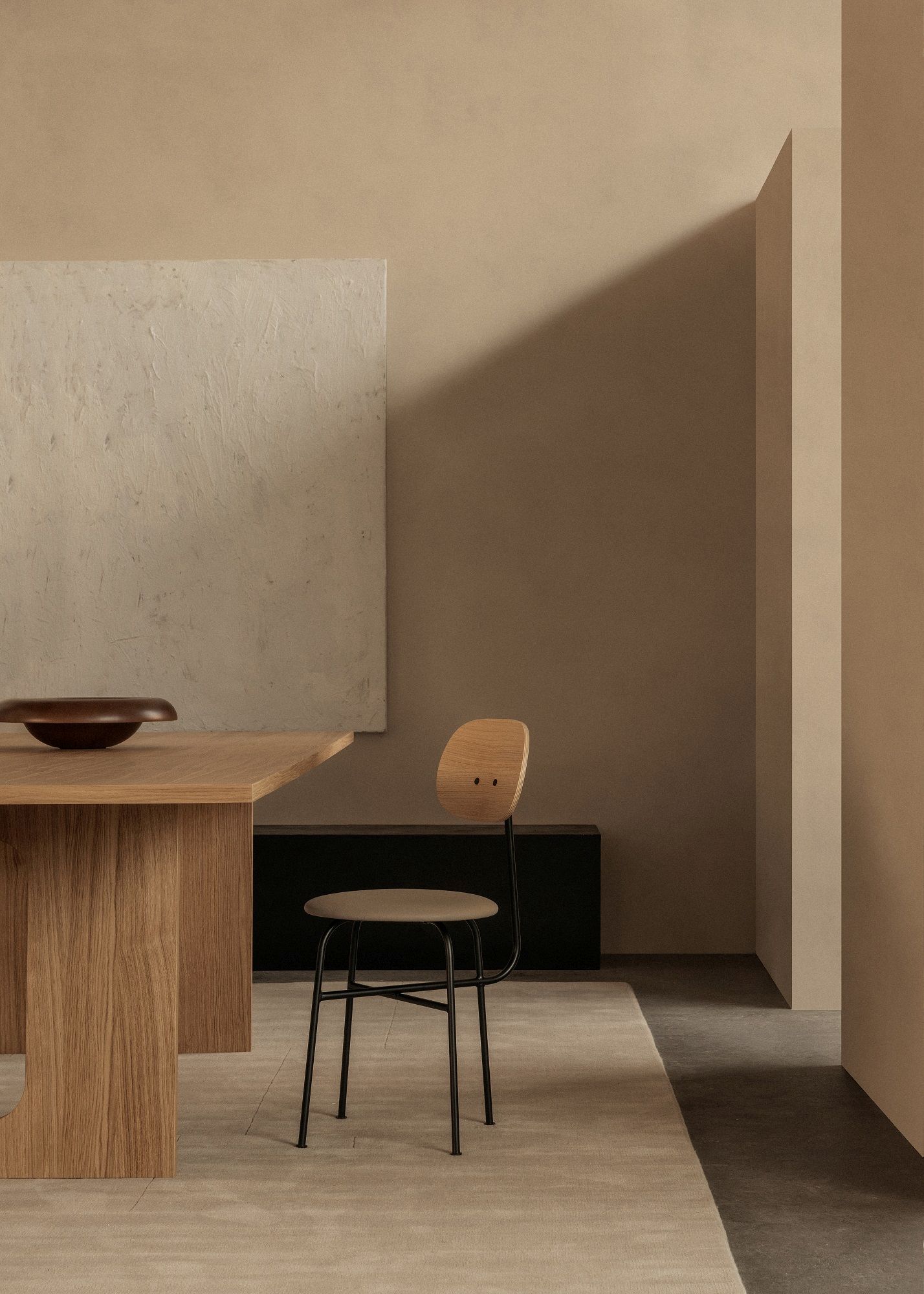 Afteroom Dining Chair Plus chaise / chaise de salle à manger Audo Copenhagen  Afteroom Dining Chair Plus chaise / chaise de salle à manger Audo Copenhagen