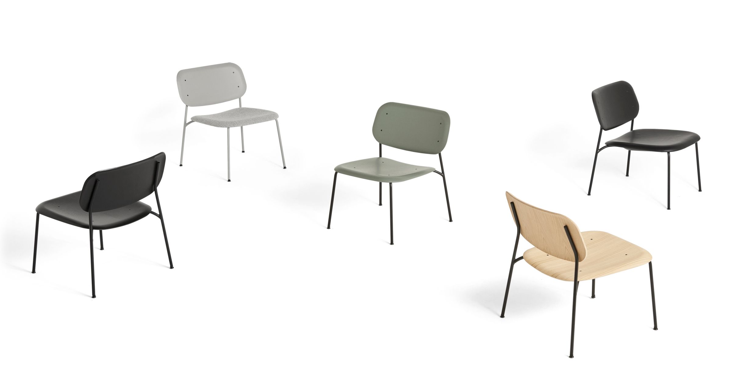 Soft Edge 100 Lounge Chair Chaise Hay