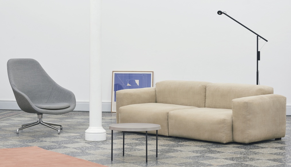 Mags Soft Sofa 2,5 places Combination 1 Low Armrest Hay