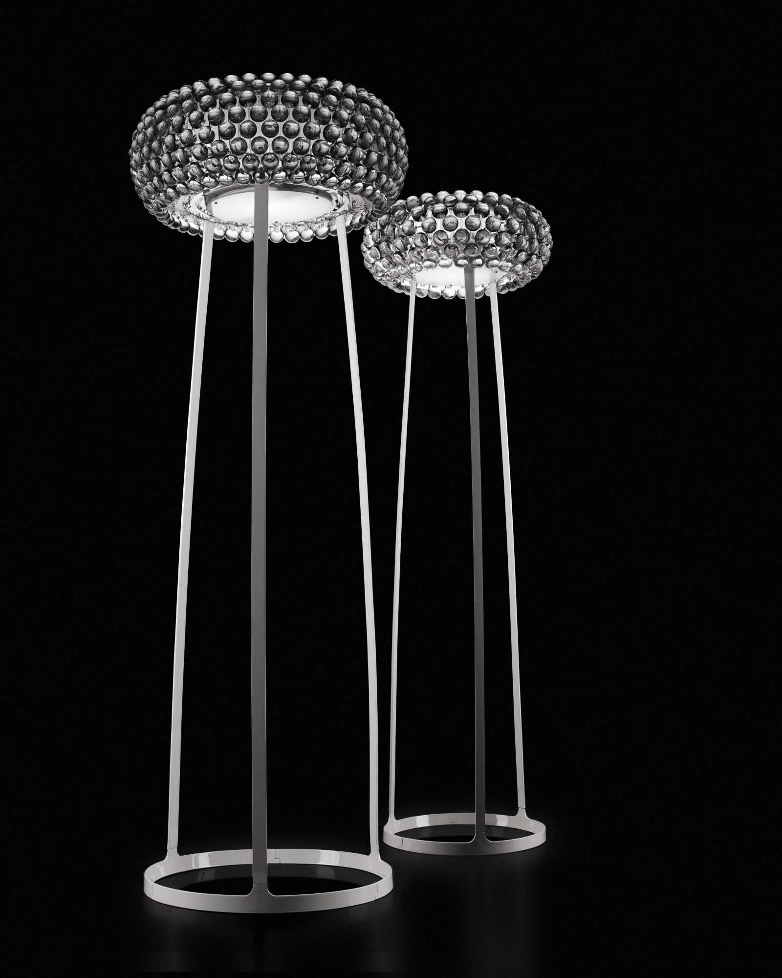 Caboche Media Terra Lampadaire Foscarini