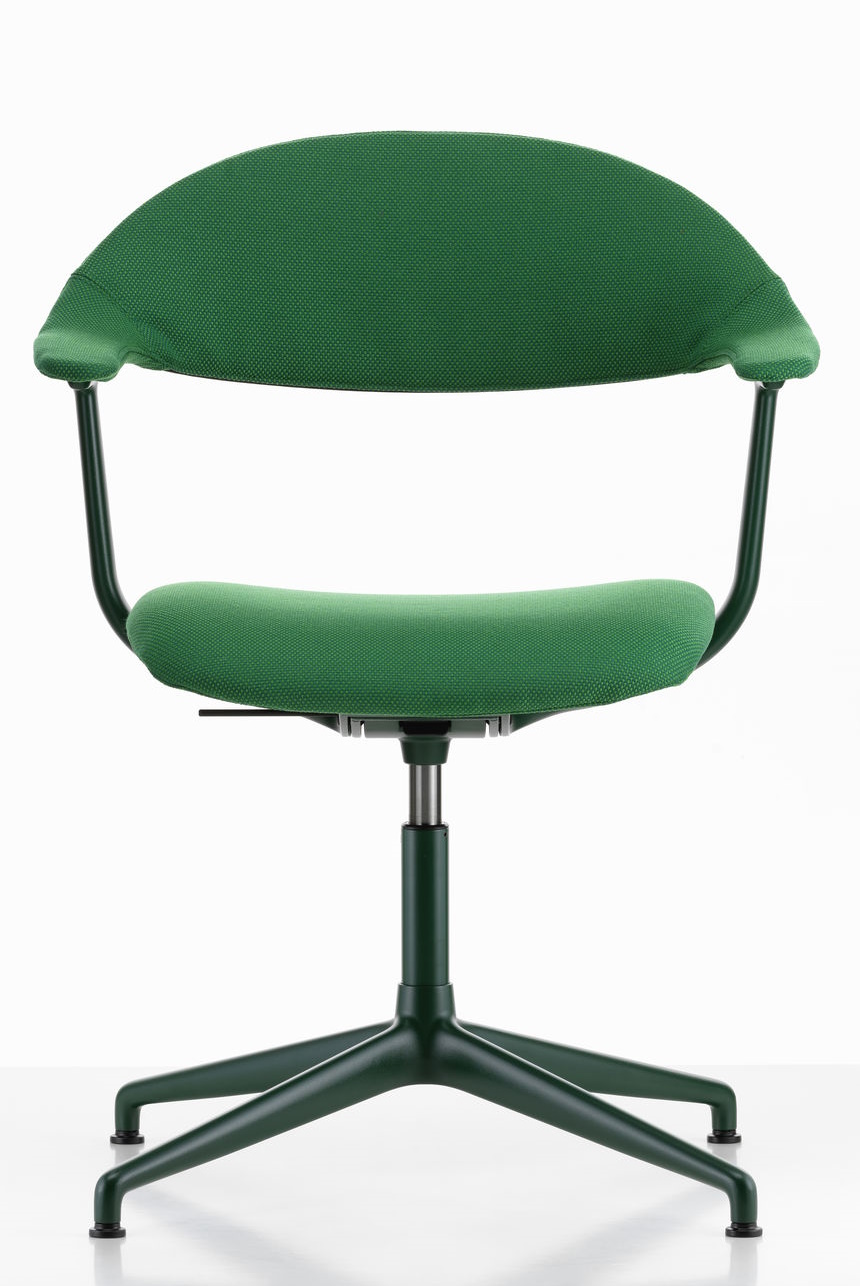 Mynt dossier et assise Plywood chaise de bureau Vitra
