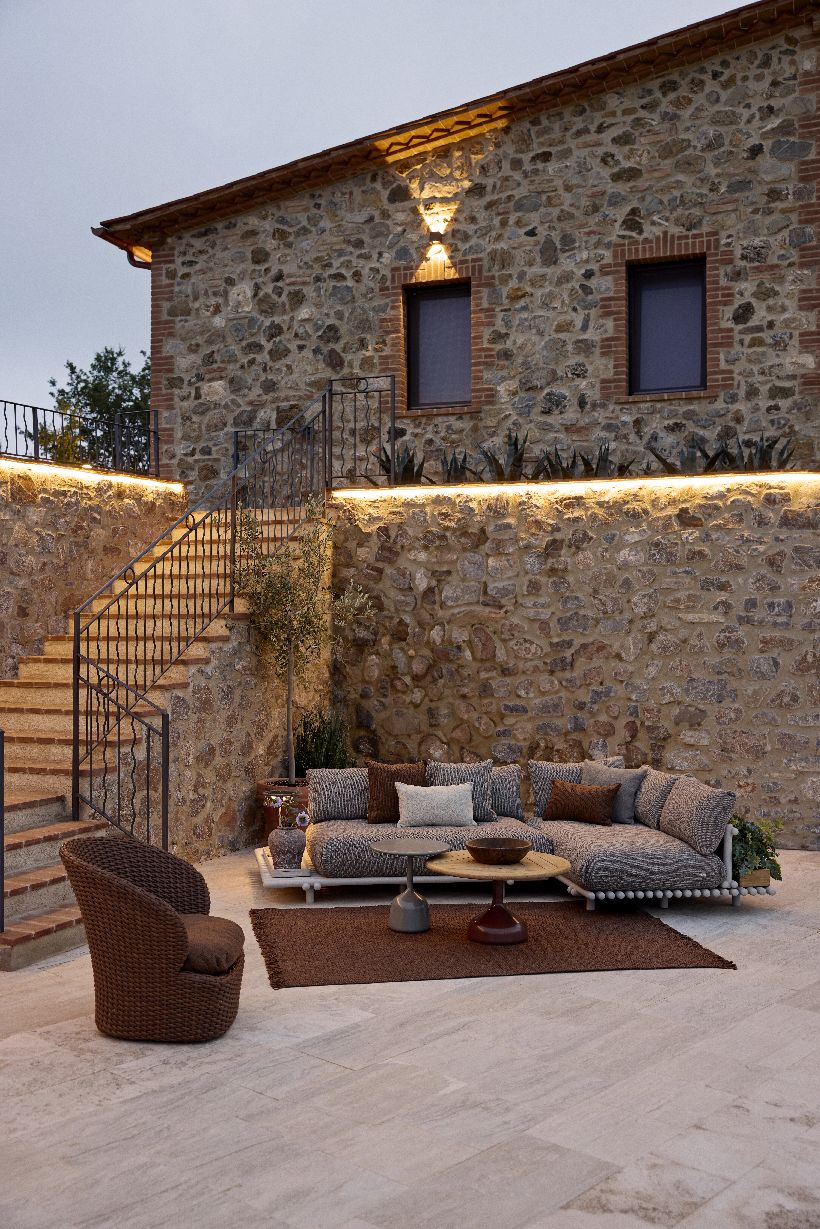 Sticks Platform Canapé d'angle Outdoor Cane-Line 