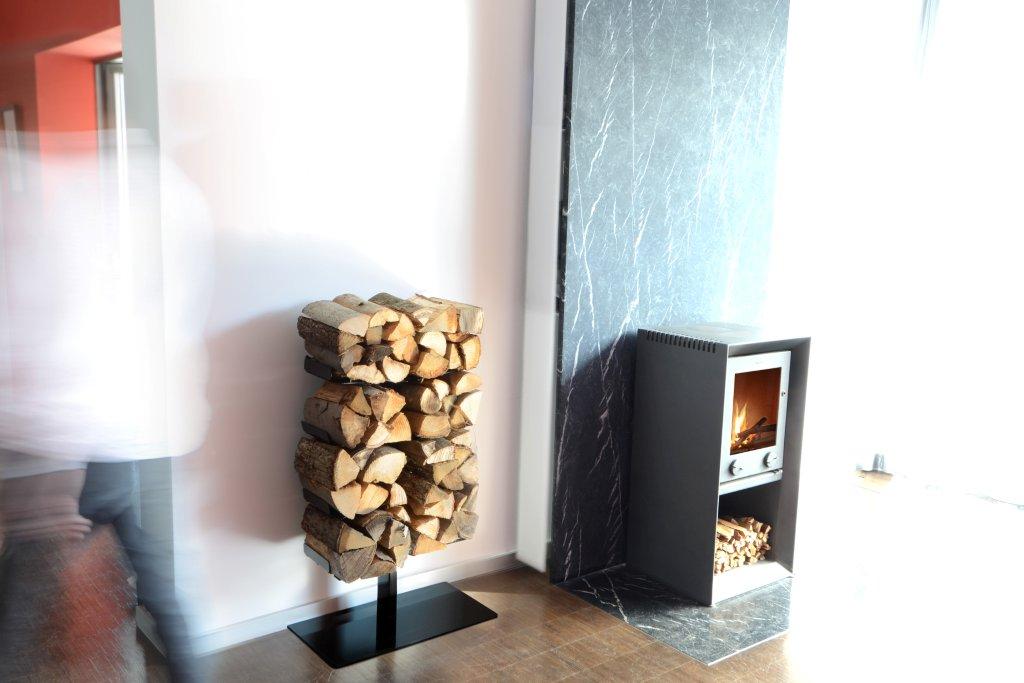 Wooden Tree Étagère pour bois Radius