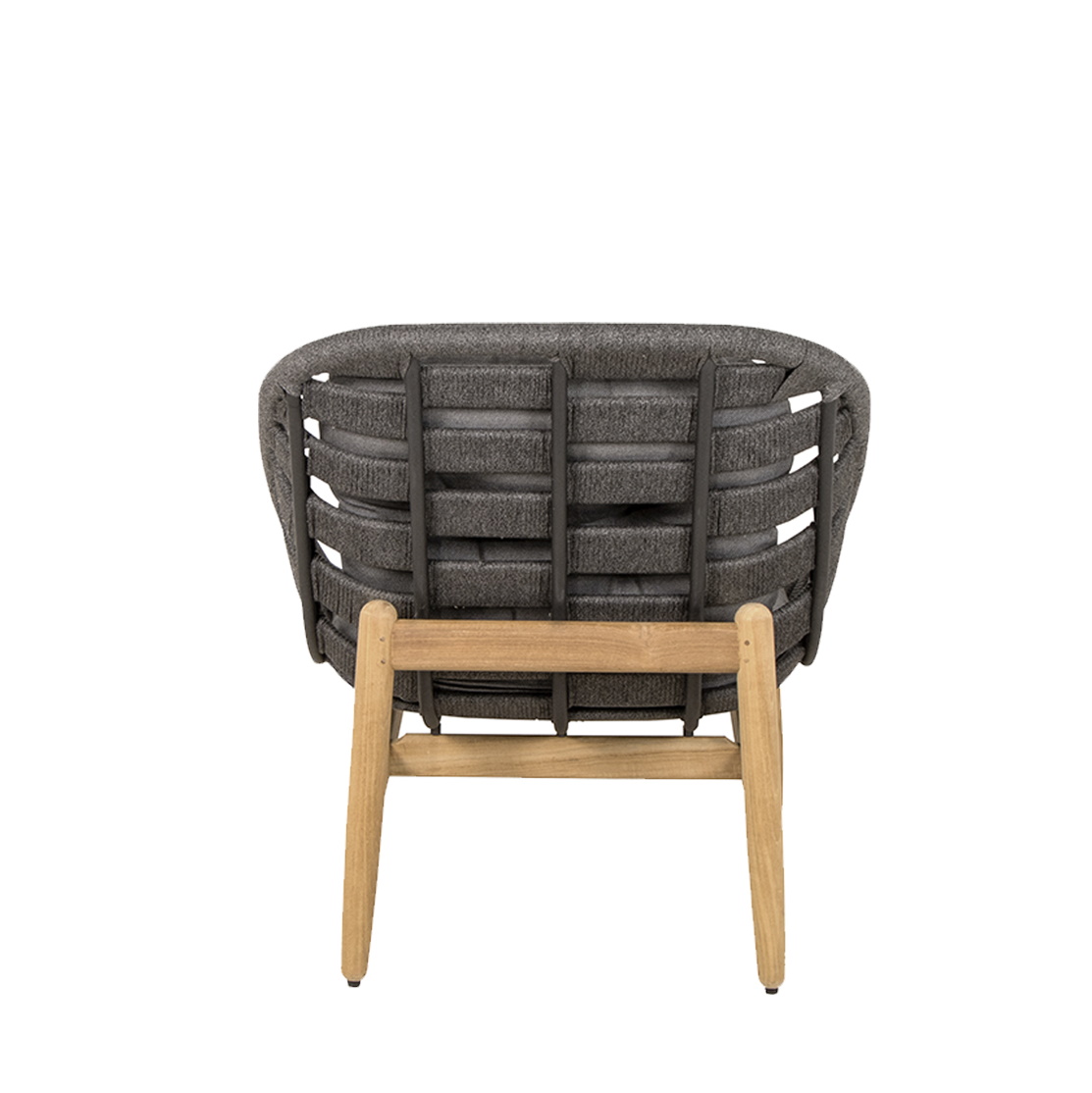 Strington Outdoor Fauteuil lounge gris foncé Cane-Line