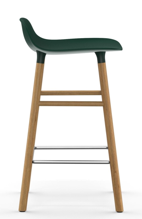 Form Barstool tabouret de bar H 65 cm Bois Normann Copenhagen