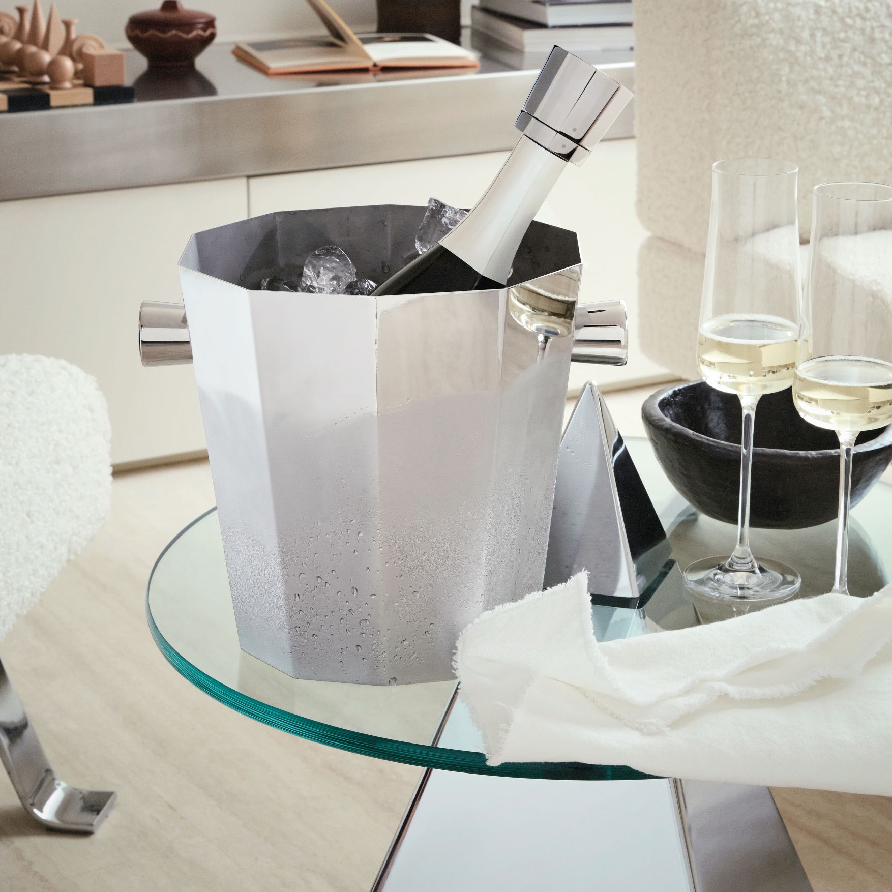 NF11 Eugenia bouchon de bouteille de champagne Alessi