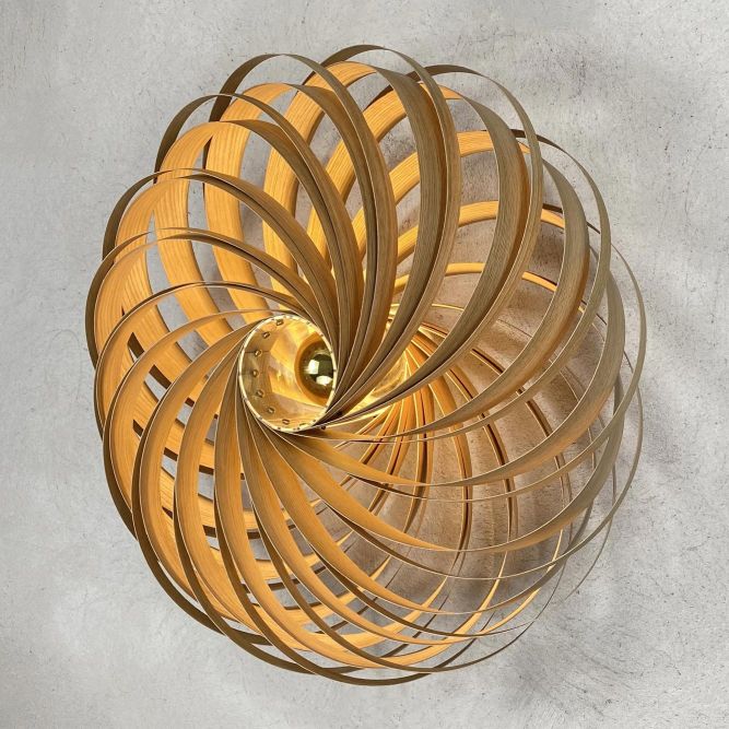Veneria Applique murale Chêne Ø70 cm Gofurnit