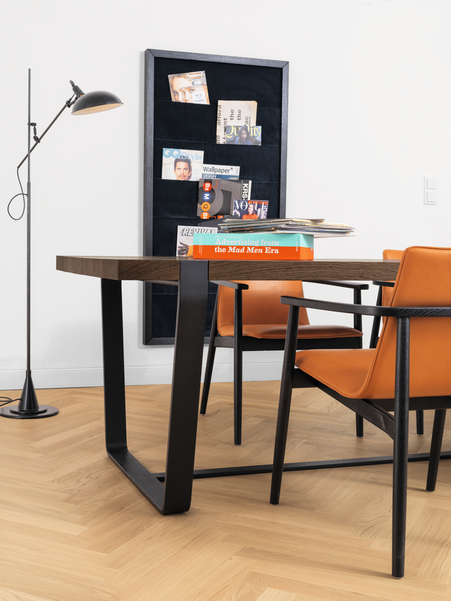 BB 11 Clamp table chêne brûlé Janua 