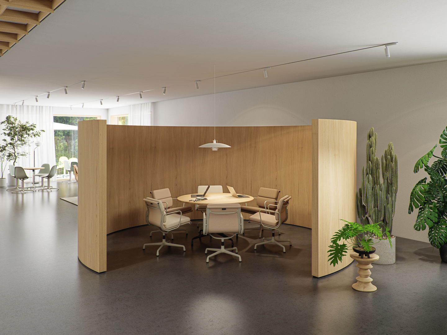 Soft Pad Chair EA205 / EA 205 Fauteuil Vitra