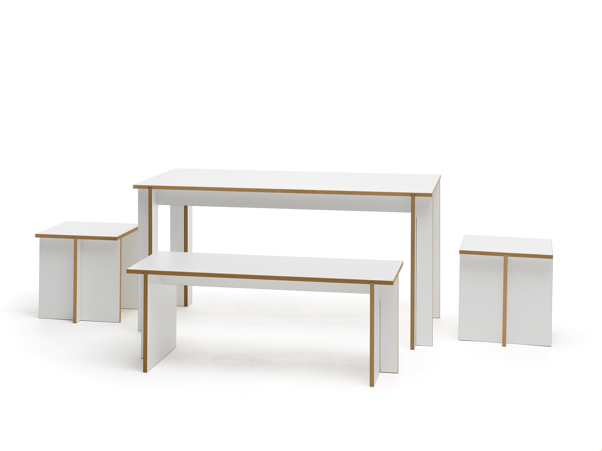 Tischgruppe tabouret Tojo
