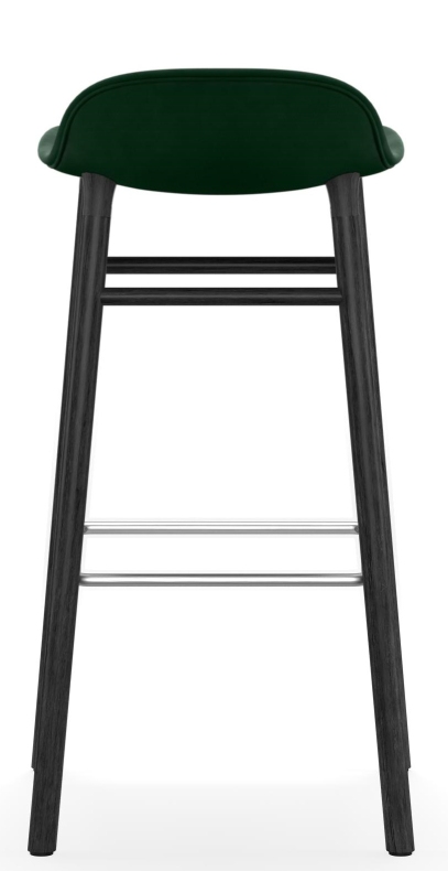 Form Barstool tabouret de bar H 75 cm Chêne Rembourré Normann Copenhagen