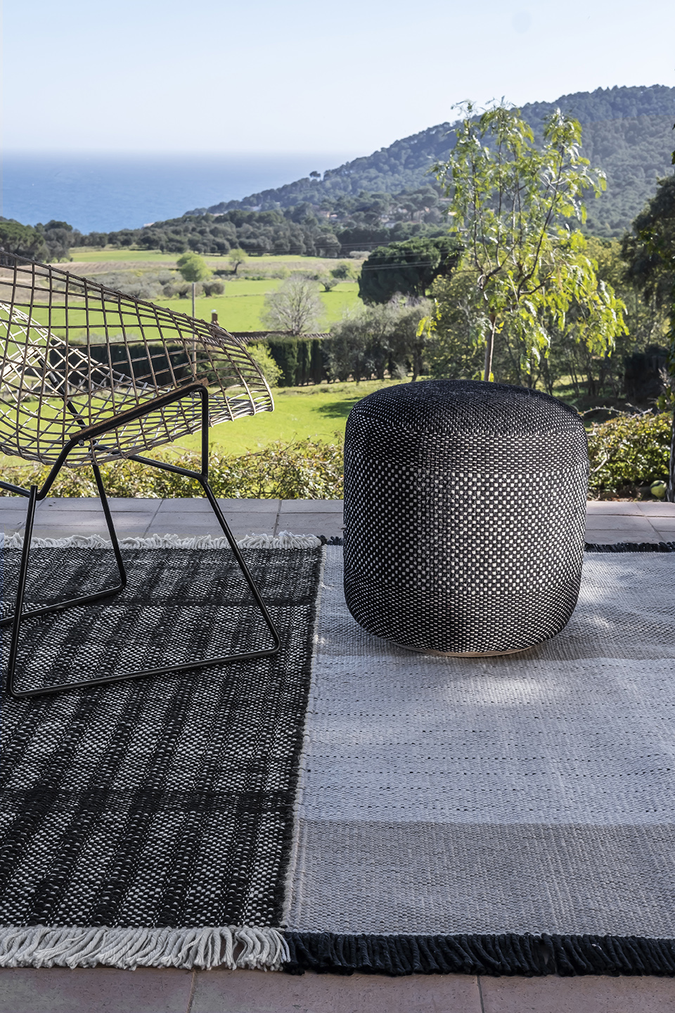Tres Outdoor Pouf Tabouret Nanimarquina