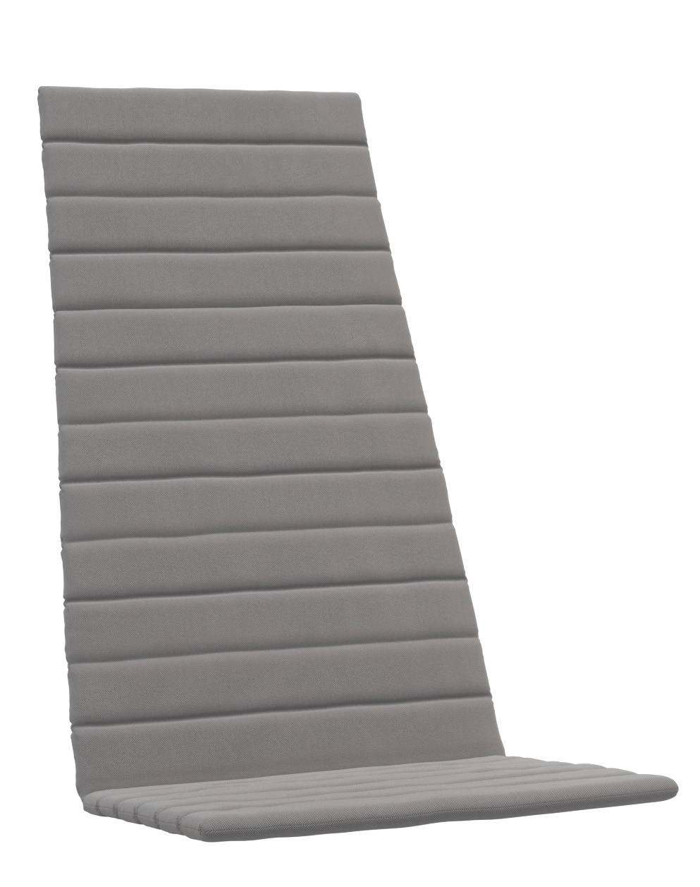 Between Lines Coussin d'assise pour chaise longue d'extérieur Skagerak by Fritz Hansen Ash