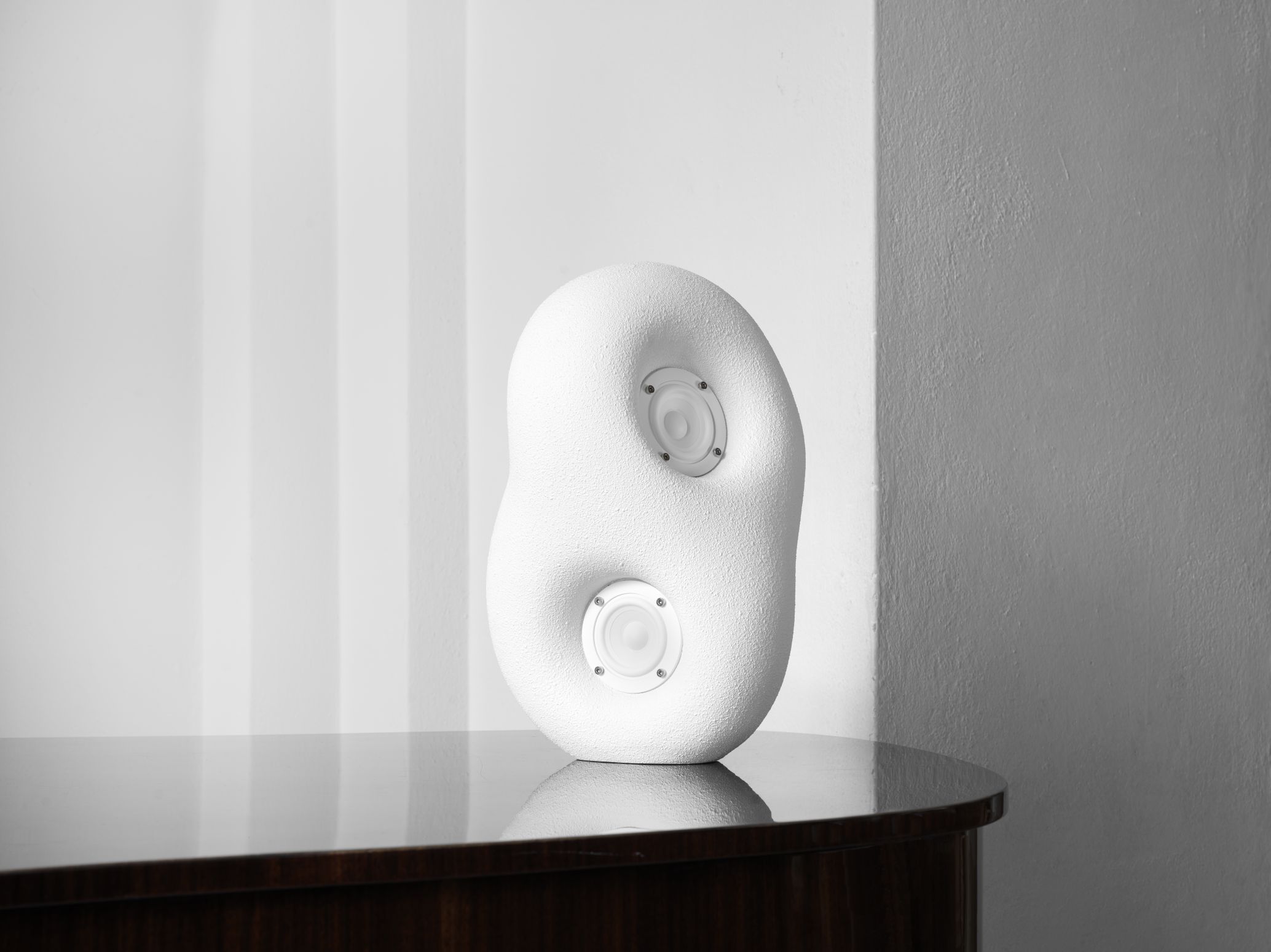 Sculpture acoustique Haut-parleur Transparent