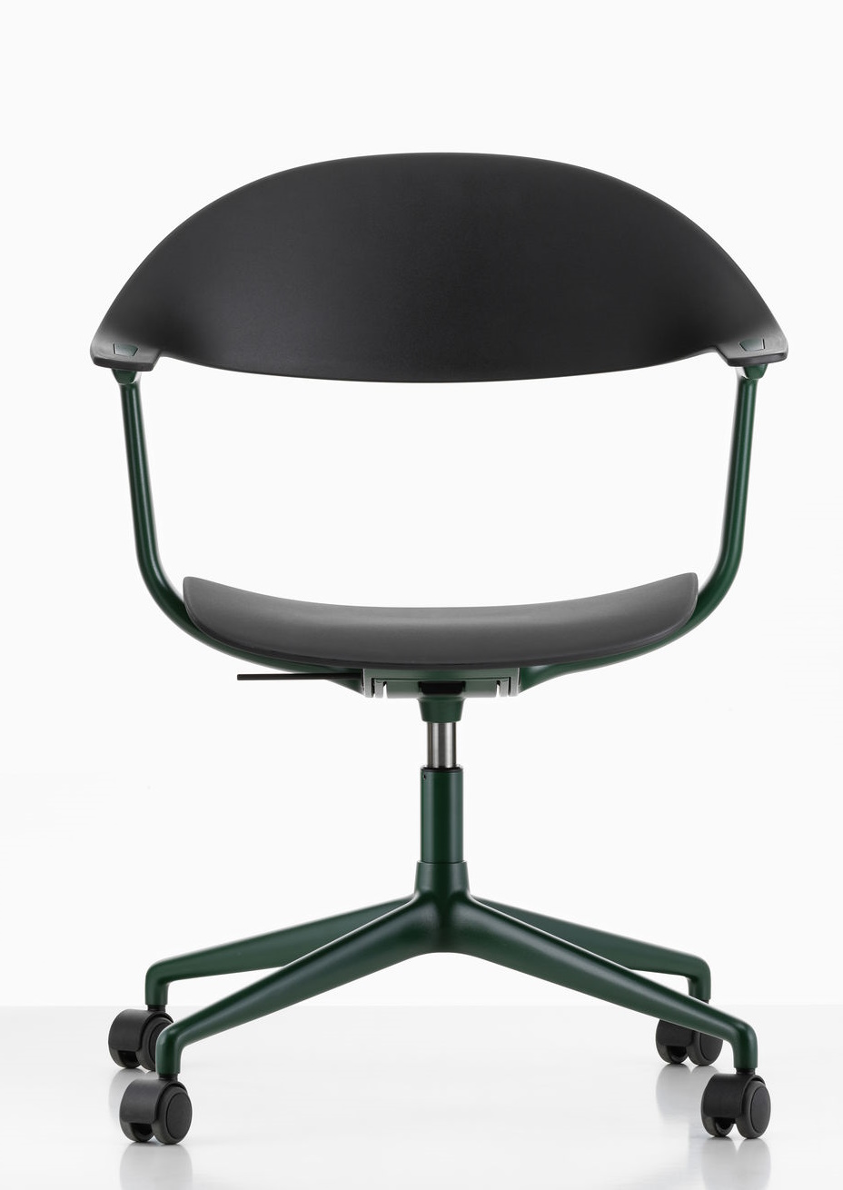 Mynt dossier et assise plastique Chaise de bureau Vitra
