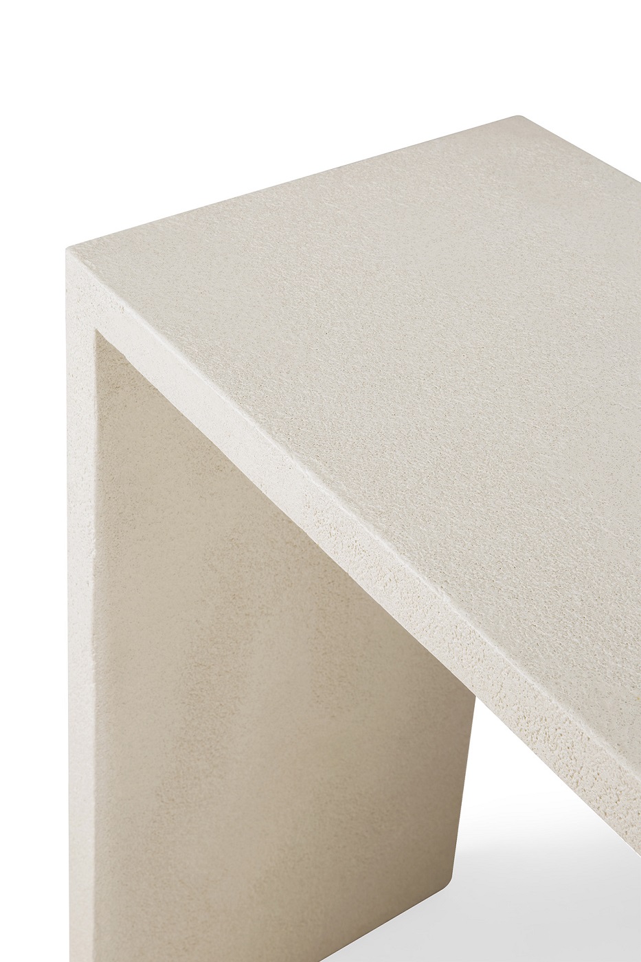 Console Elements Microcement Off White Ethnicraft
