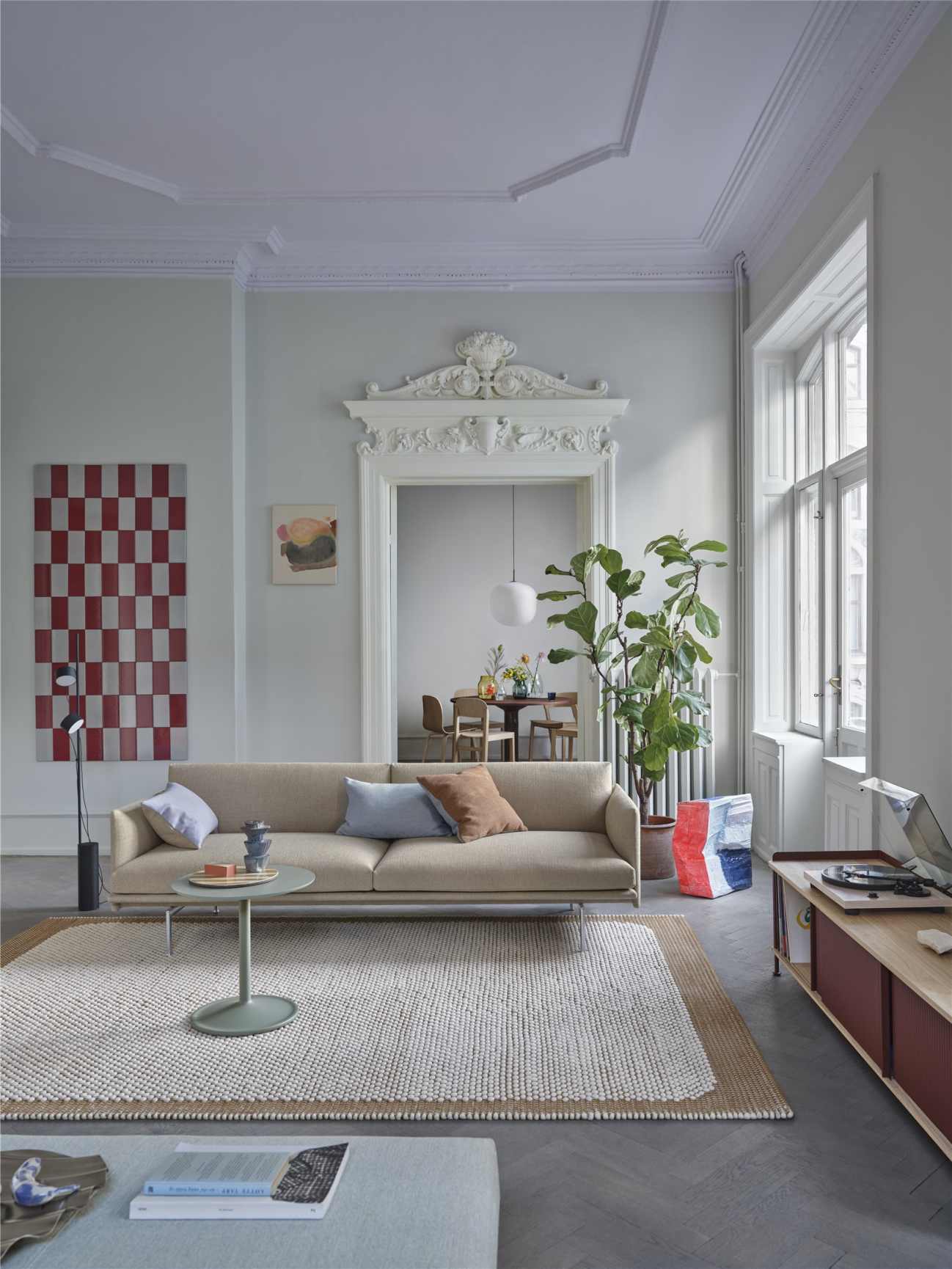 Post Floor Lamp Lampadaire Muuto