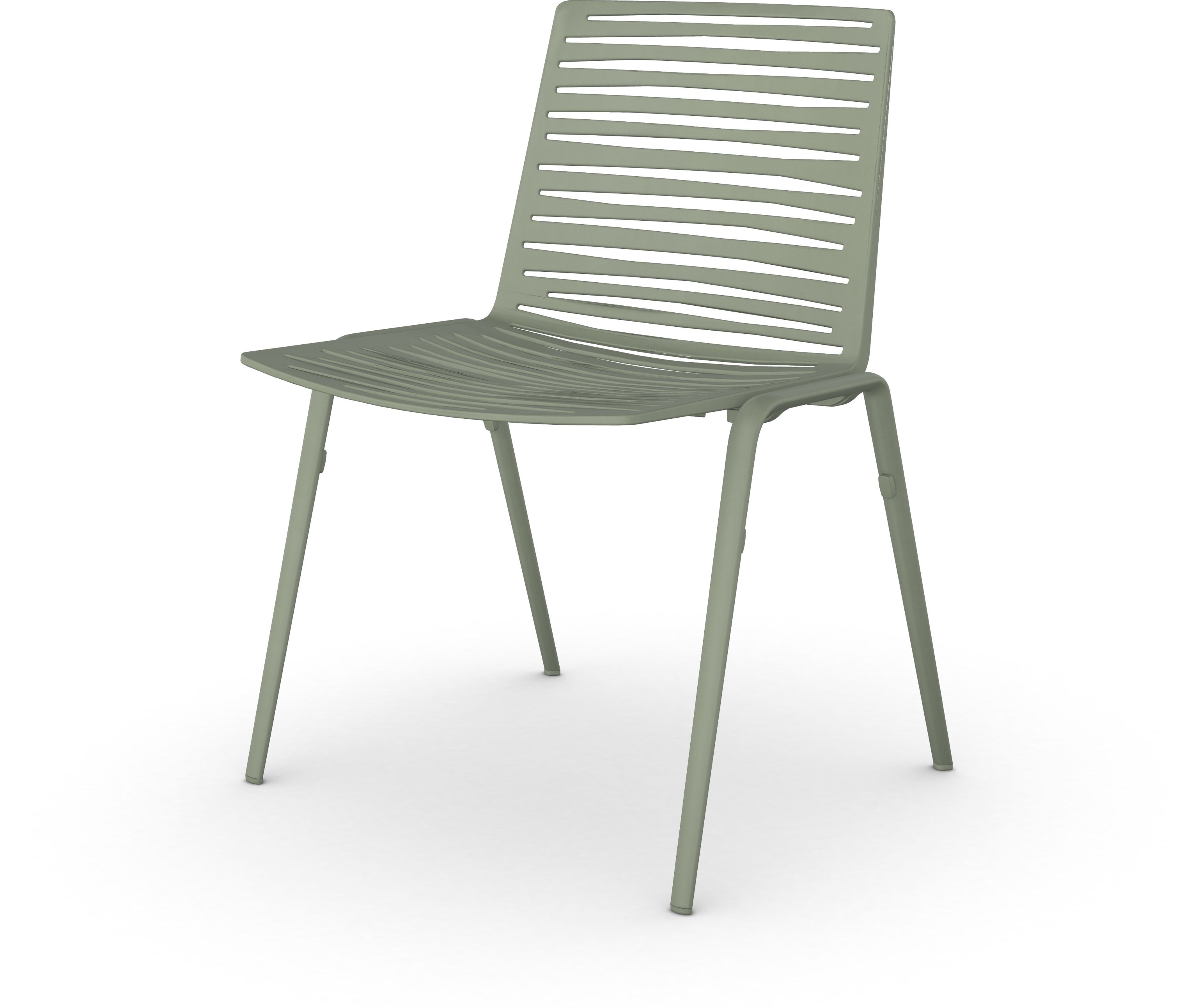 Zebra chaise thé vert Fast
