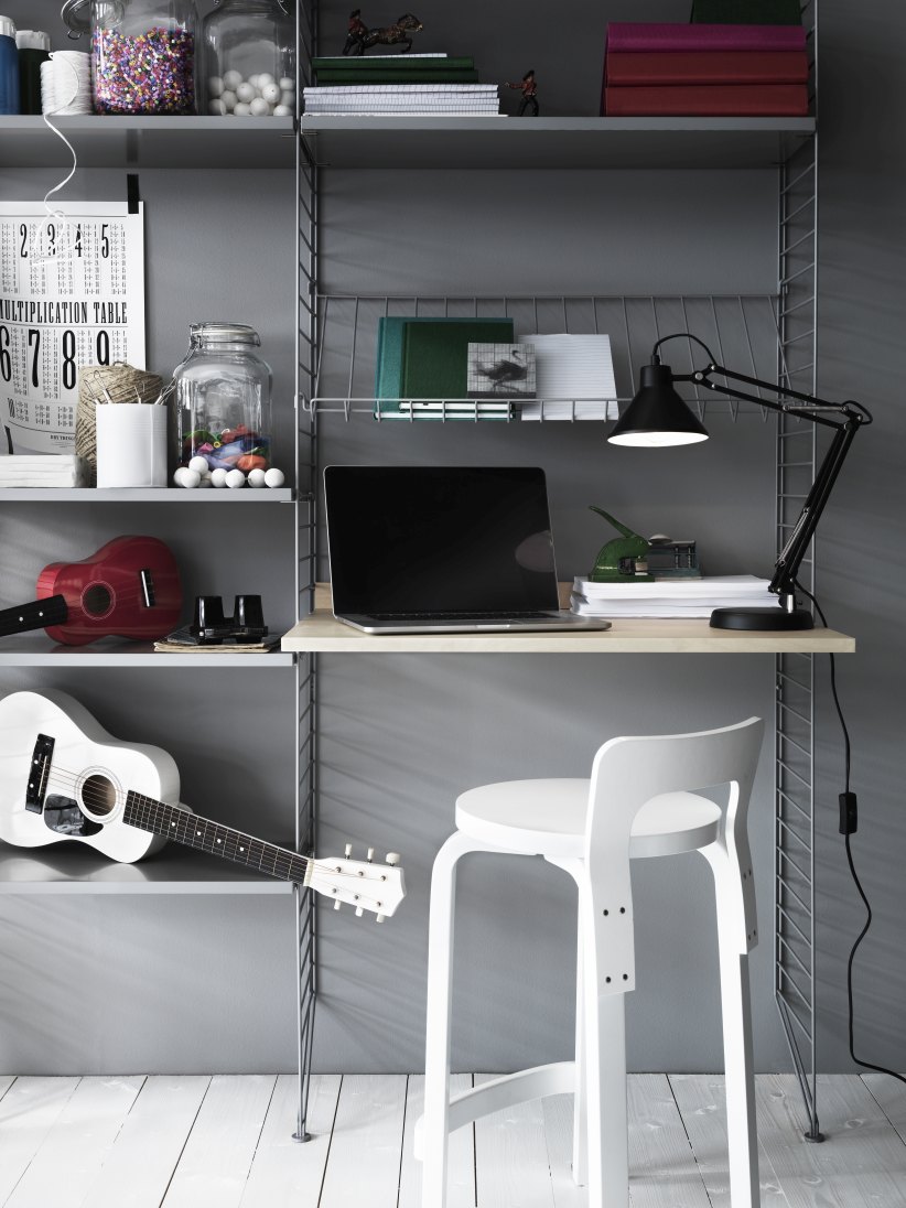 Poste de travail CONFIGURATIONS W4 String Furniture 