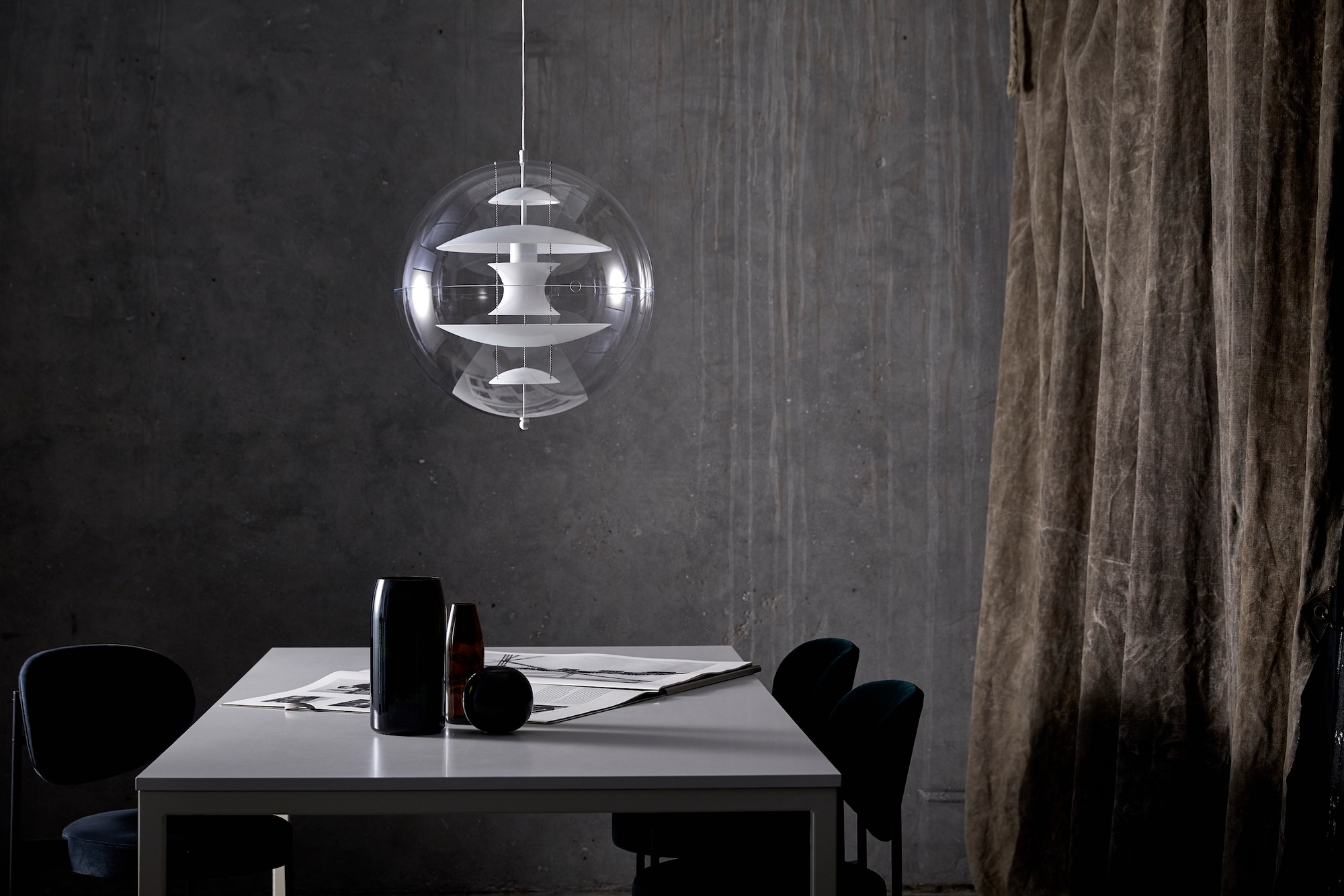 VP Globe Verre Lampe à suspension Verpan