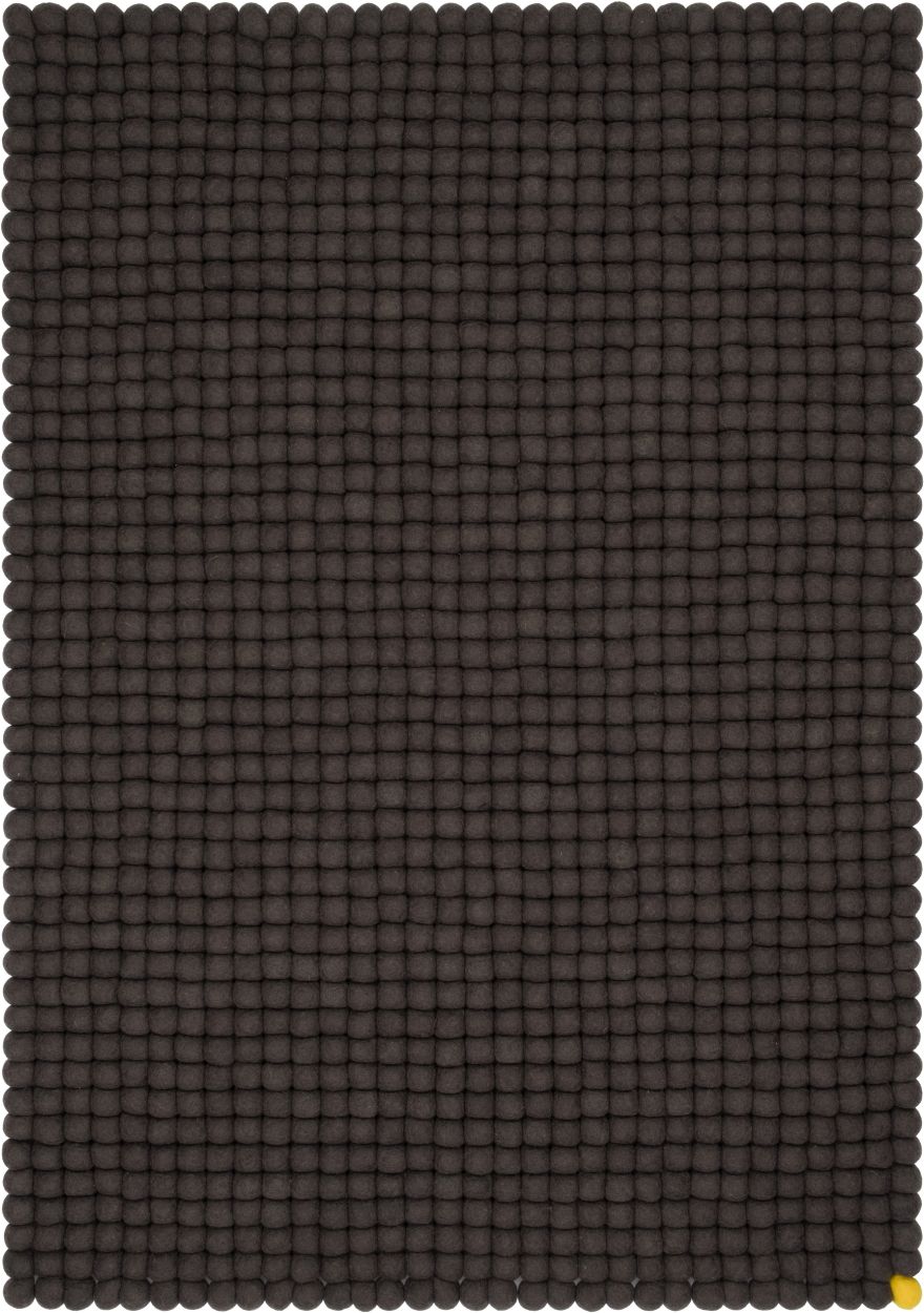 Big One Rectangulaire Tapis en feutre 140 x 200 cm myfelt  Anthracite