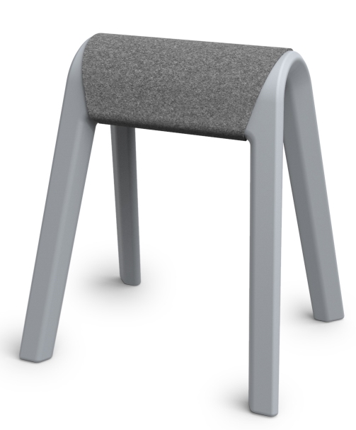 Sitzauflage Programme 204 Coussin de Siège Anthracite Wilkhahn