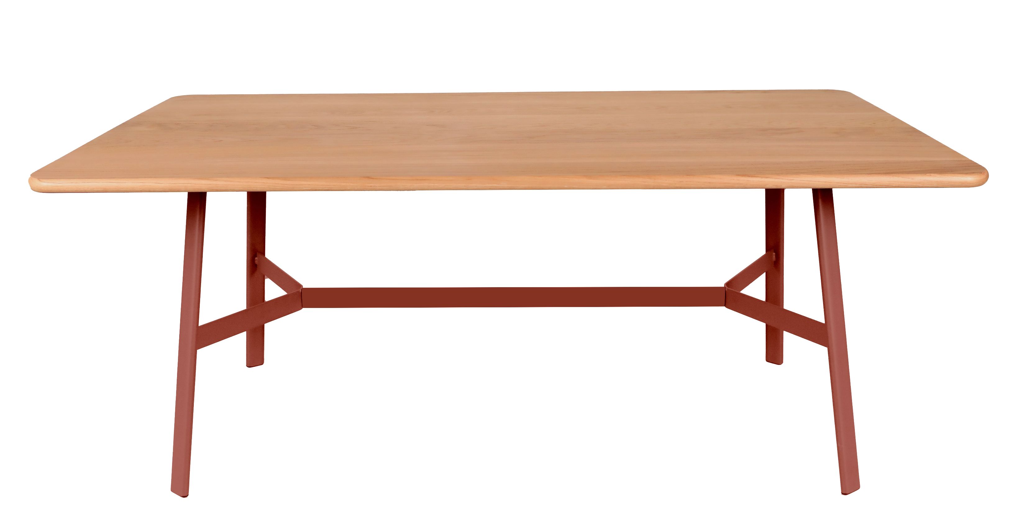 SO'O / SO O Table de salle à manger en chêne 180 × 90 cm Intérieur Fermob