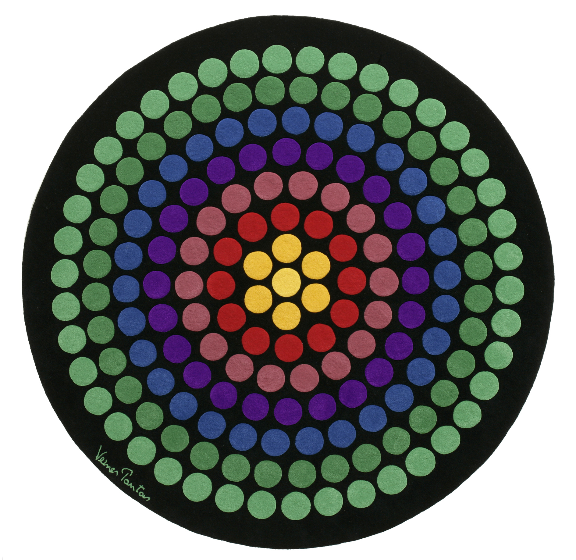 Panton Teppich 8 Designercarpets
