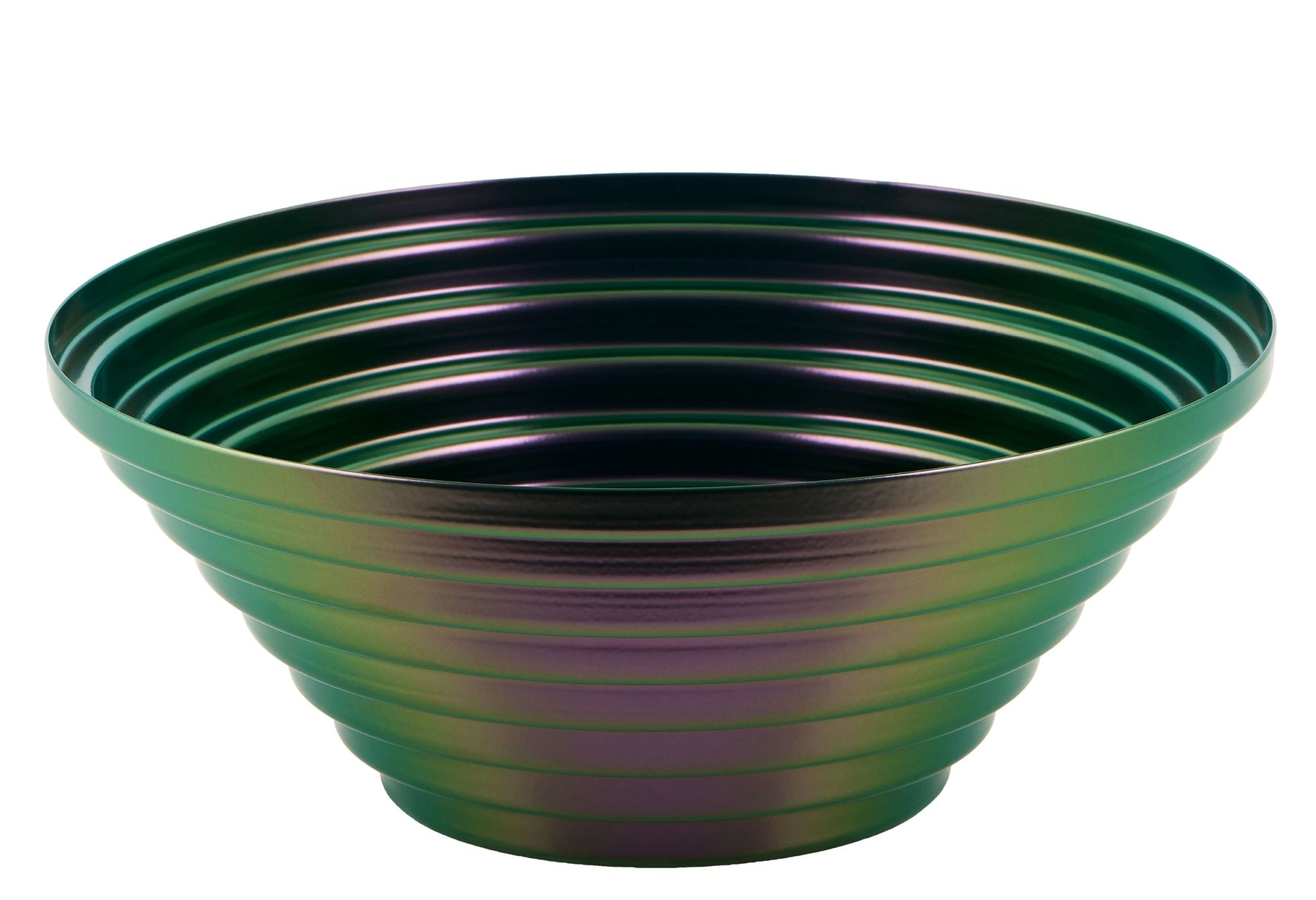 Maya bol rond Ø 25 cm Greenpurple 7320/25GRP Alessi  