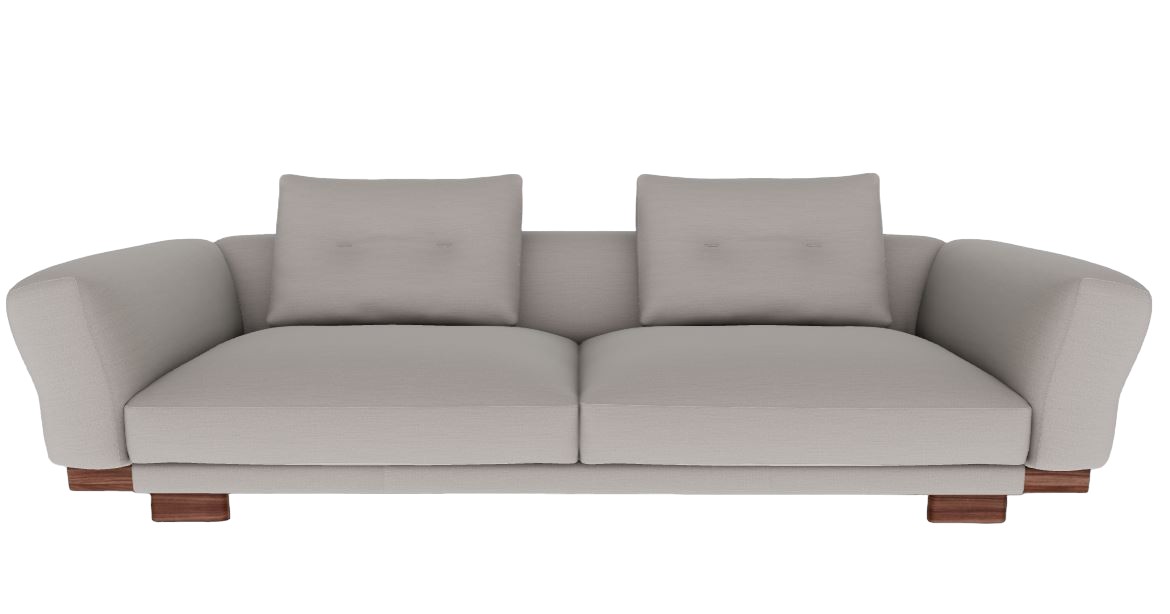 Canapé linéaire Sengu - utilisable seul Cassina