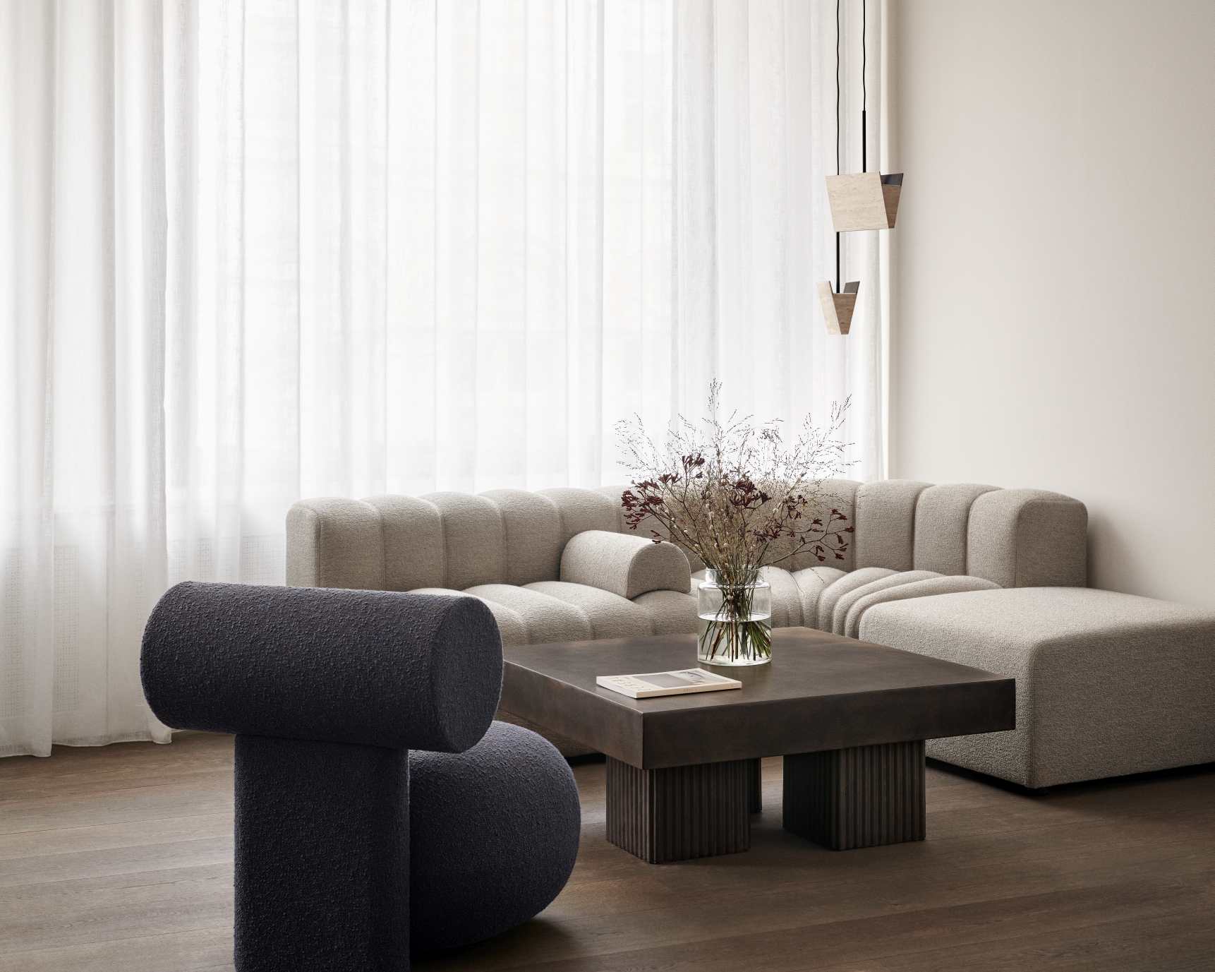 Hippo Lounge Chair Fauteuil Entièrement Rembourré NORR11