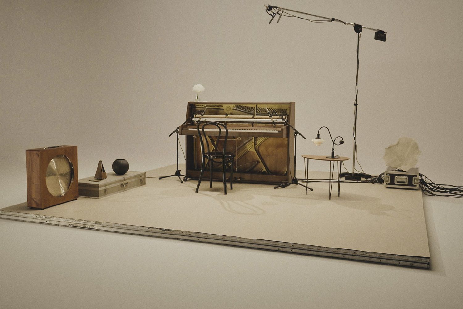 Lampe de table PH 1/1 Piano, couleur Dusty Terracotta, Louis Poulsen