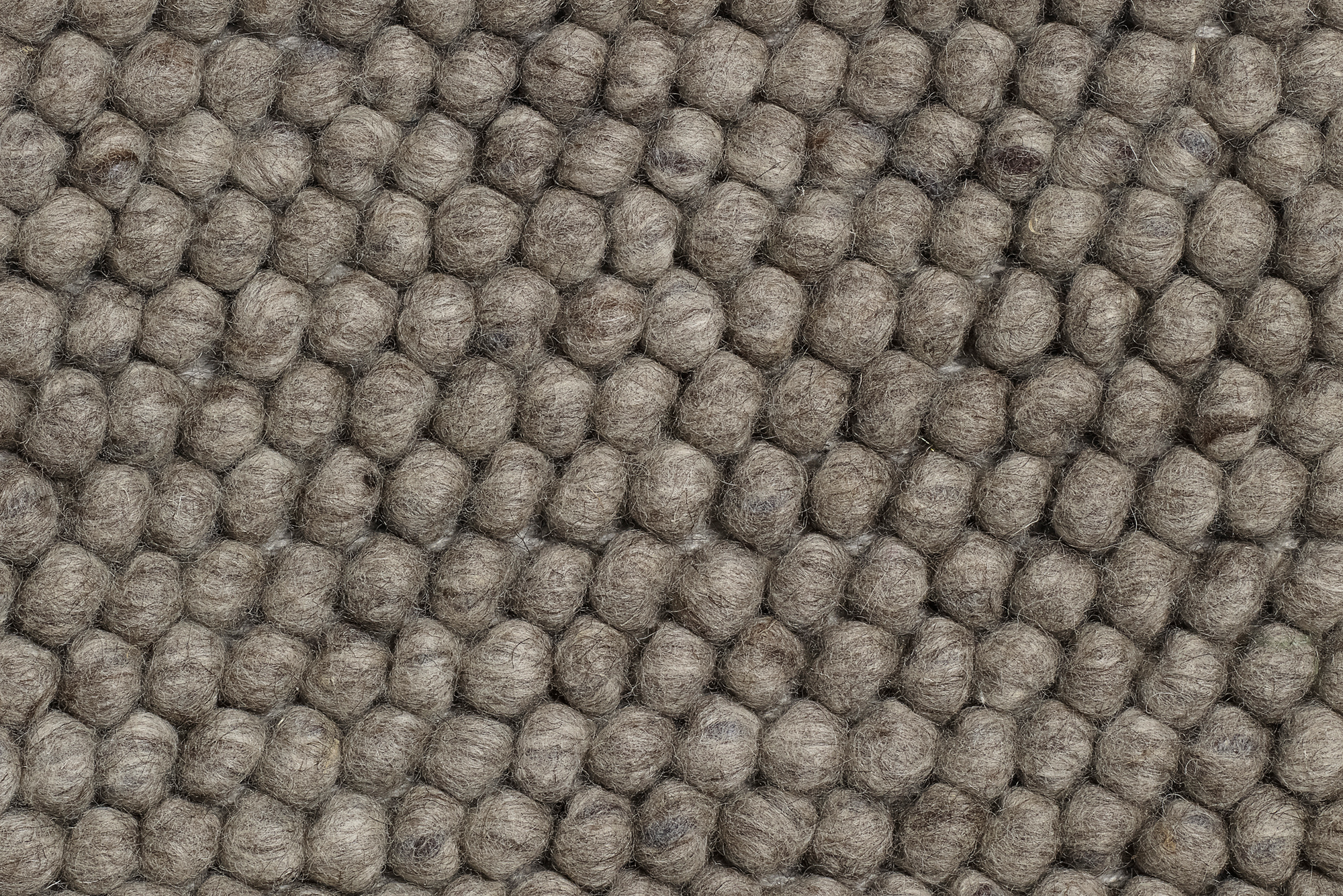 Peas Tapis L 200 x L 140 cm médium gris Hay