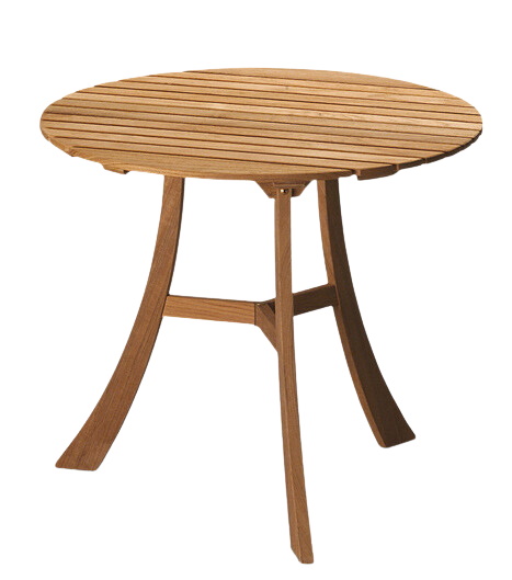 Vendia Table Ø 75 cm Table d'extérieur Skagerak by Fritz Hansen