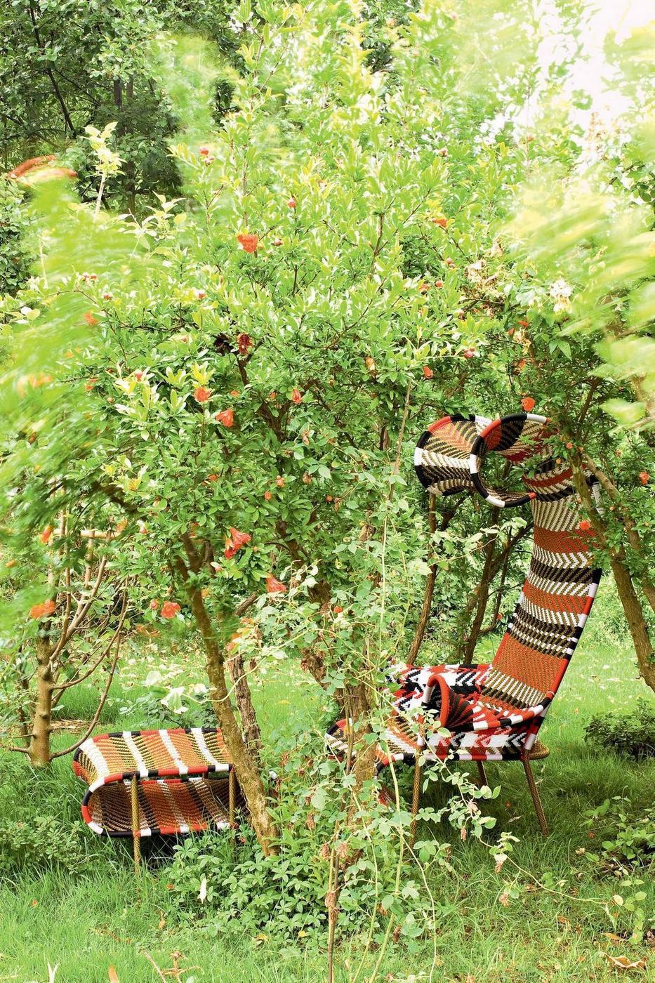 Shadowy Sessel M' Afrique Collection Moroso-Supercolor
