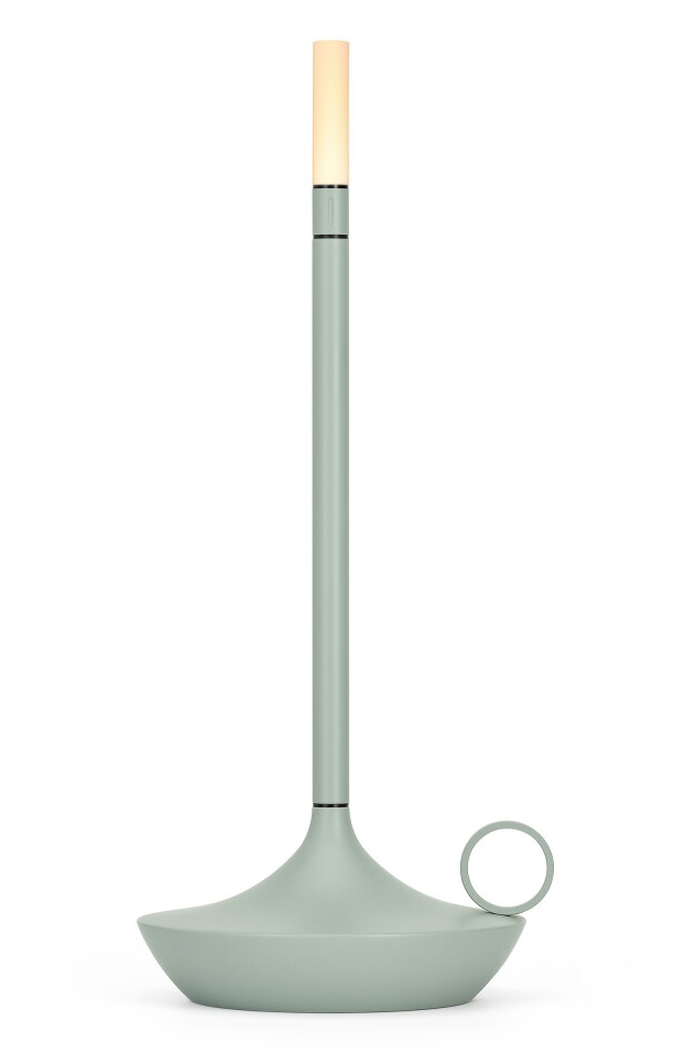 Wick Portable Lampe de batterie / Lampe de table avec USB Graypants