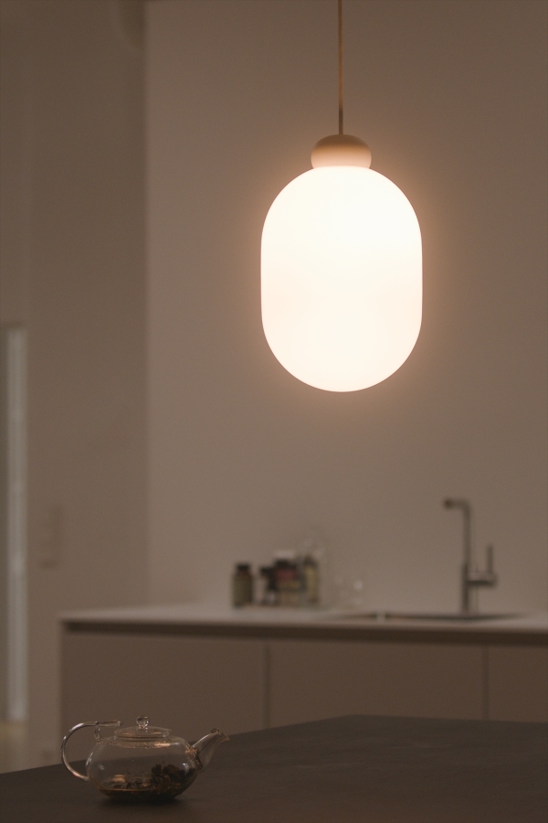 Sun Lampe à suspendre Grau