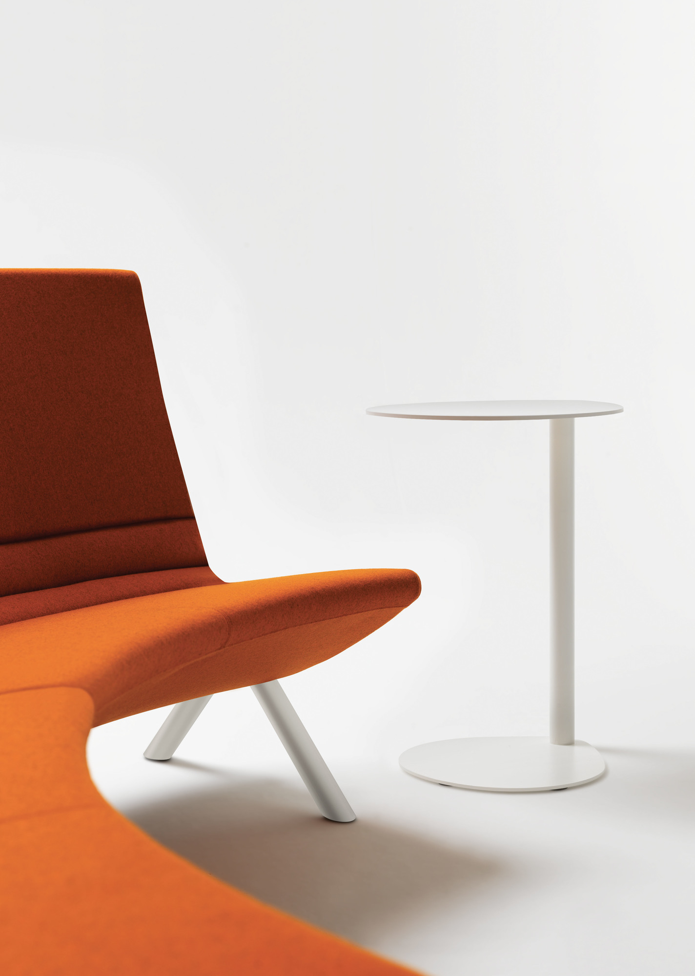 Easy Boy Table d'appoint grand Segis blanc