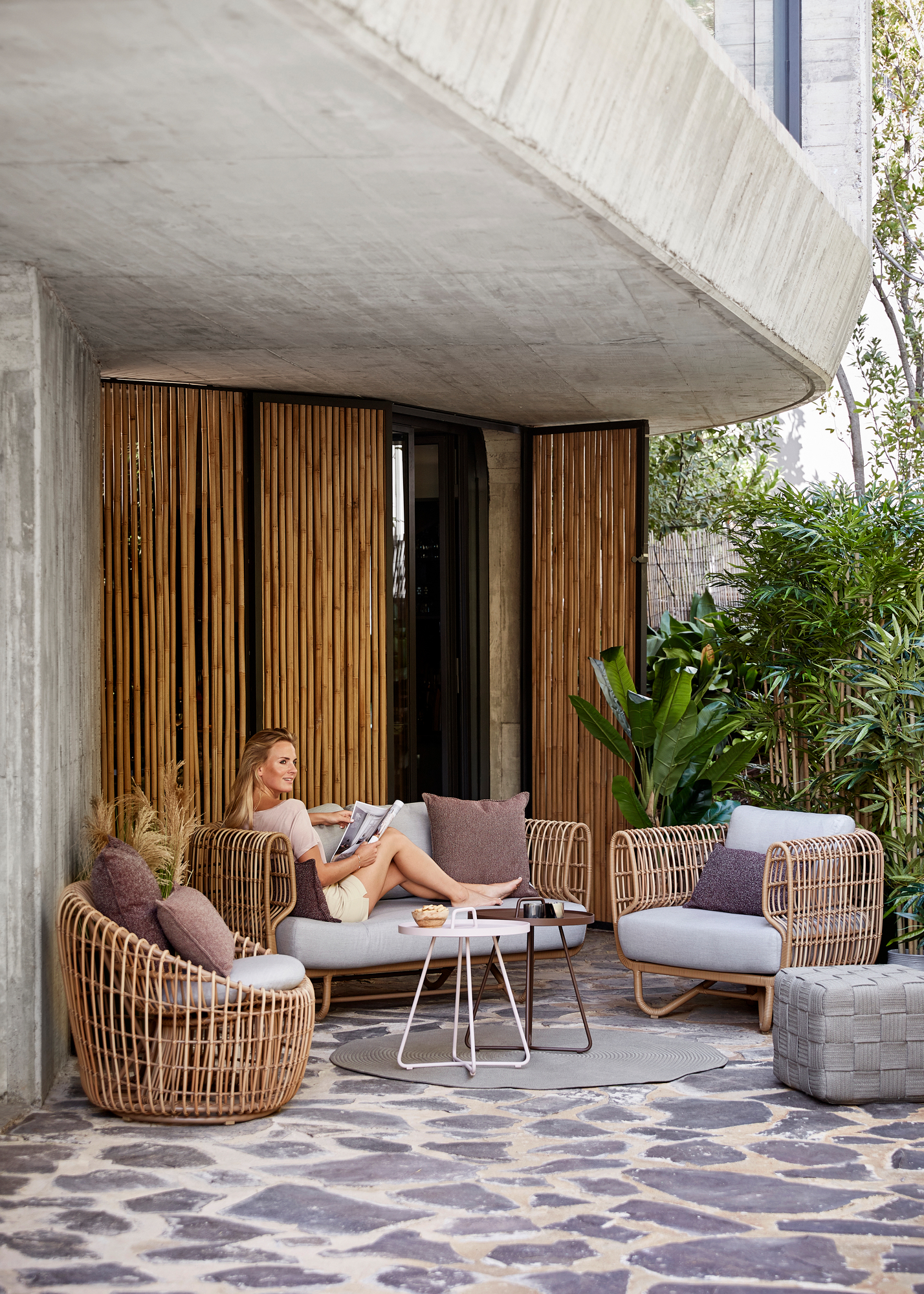 Nest Outdoor Canapé 2 places Cane-Line