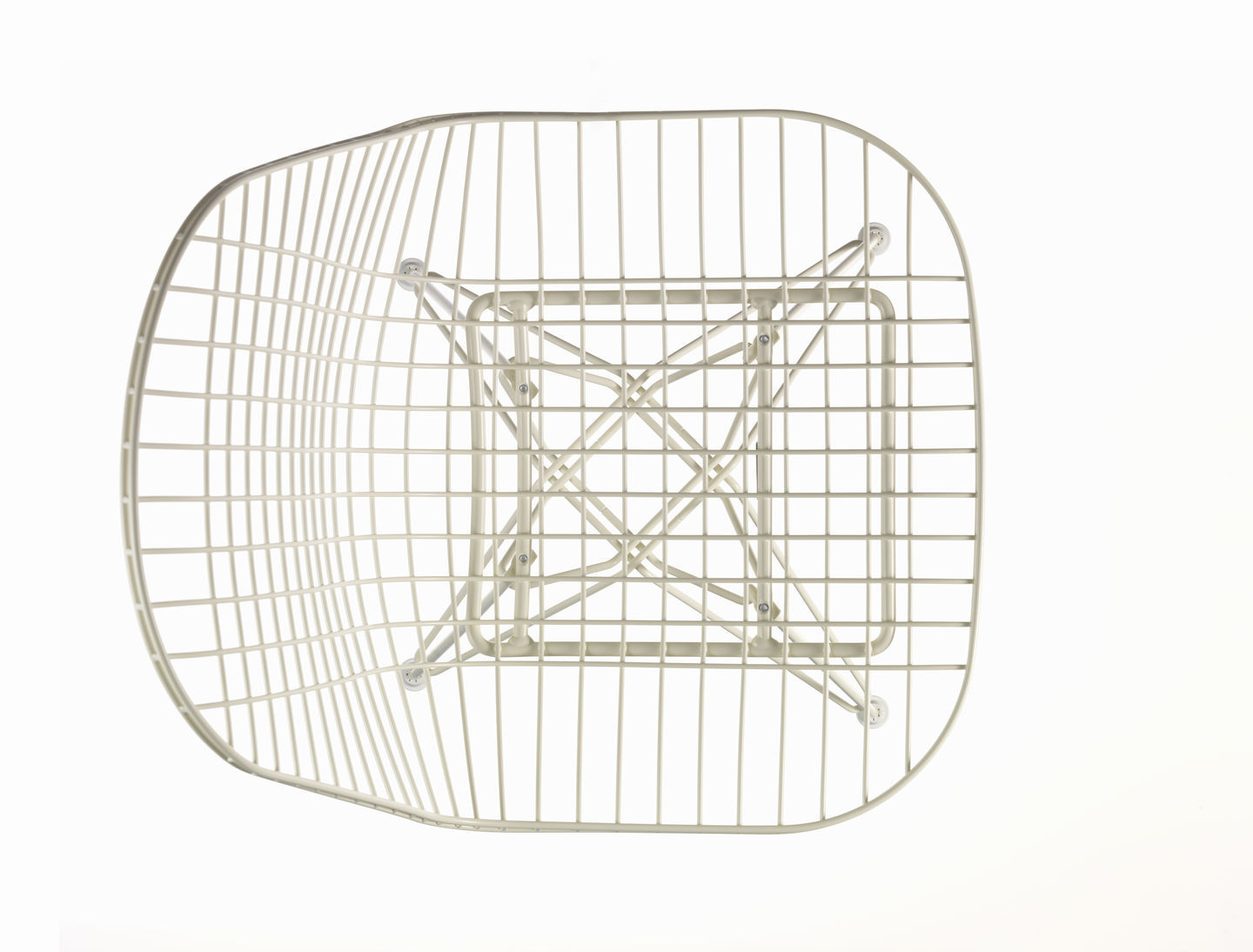 DKR Wire Chair Chaise assise rembourree Vitra